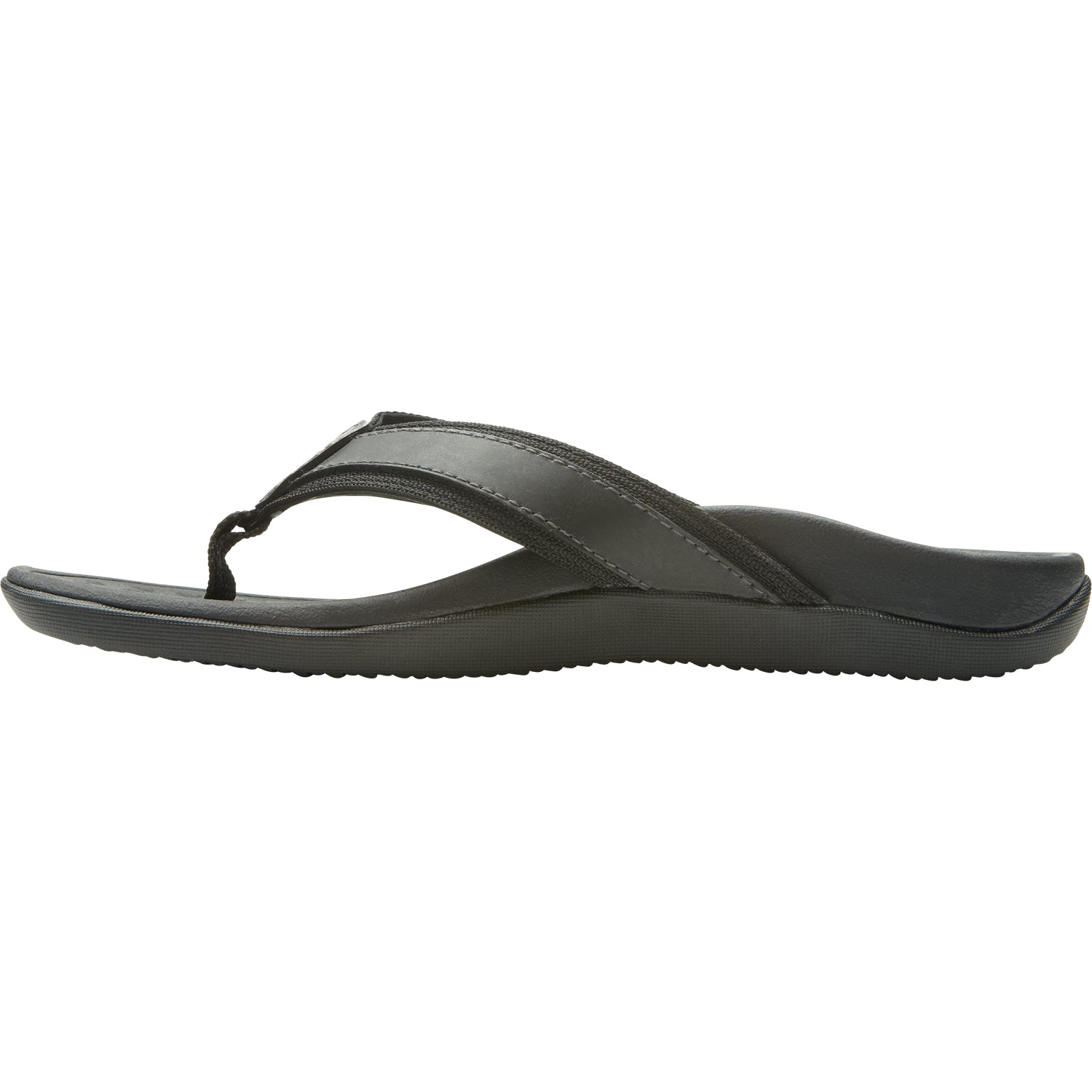 Mens Vionic Men's Vionic Tide Black Leather Black Leather