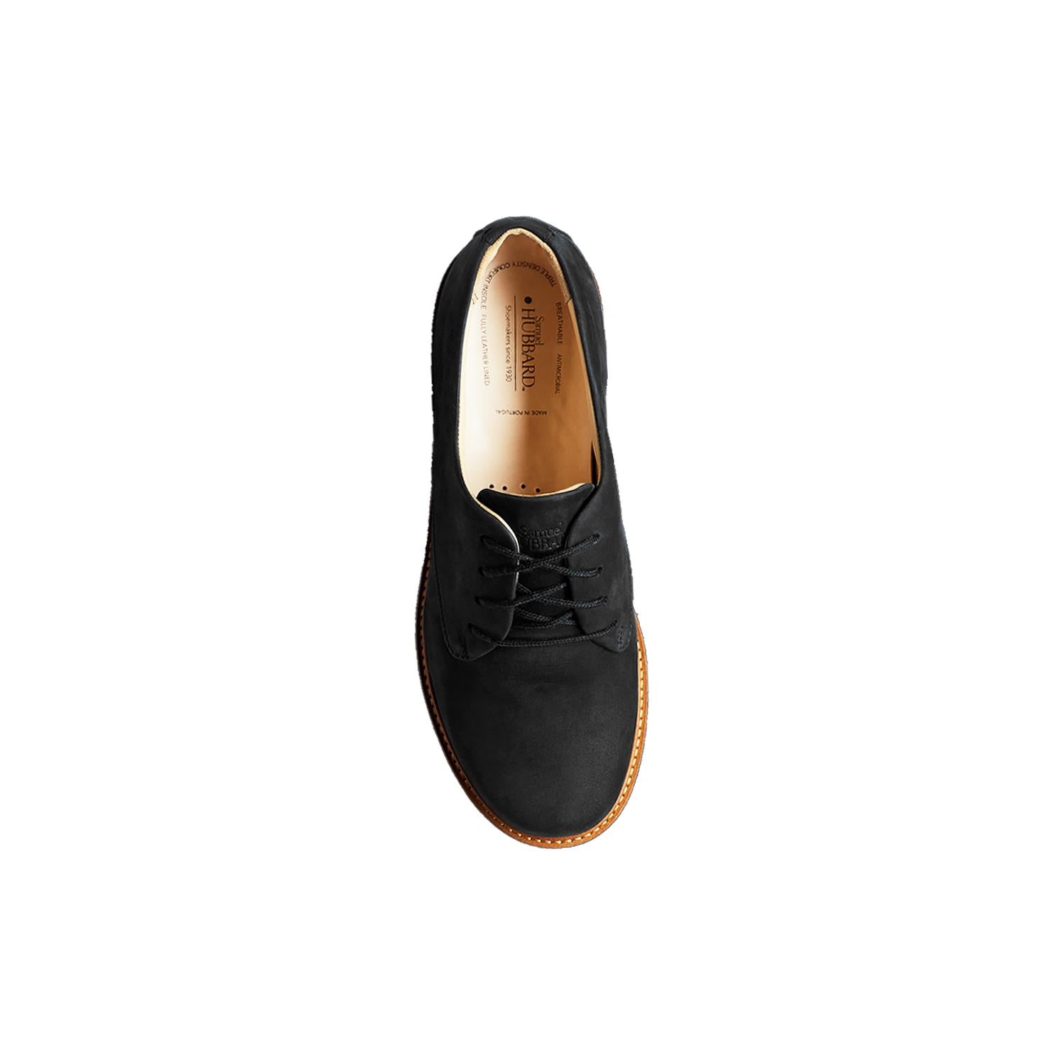Womens Samuel hubbard Women's Samuel Hubbard Free Black Nubuck Black Nubuck