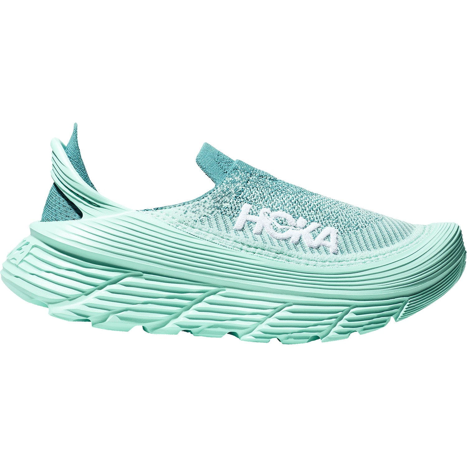 Unisex Hoka one one Unisex Hoka Restore TC Ocean Mist/Sunlit Ocean Mesh Ocean Mist/Sunlit Ocean Mesh