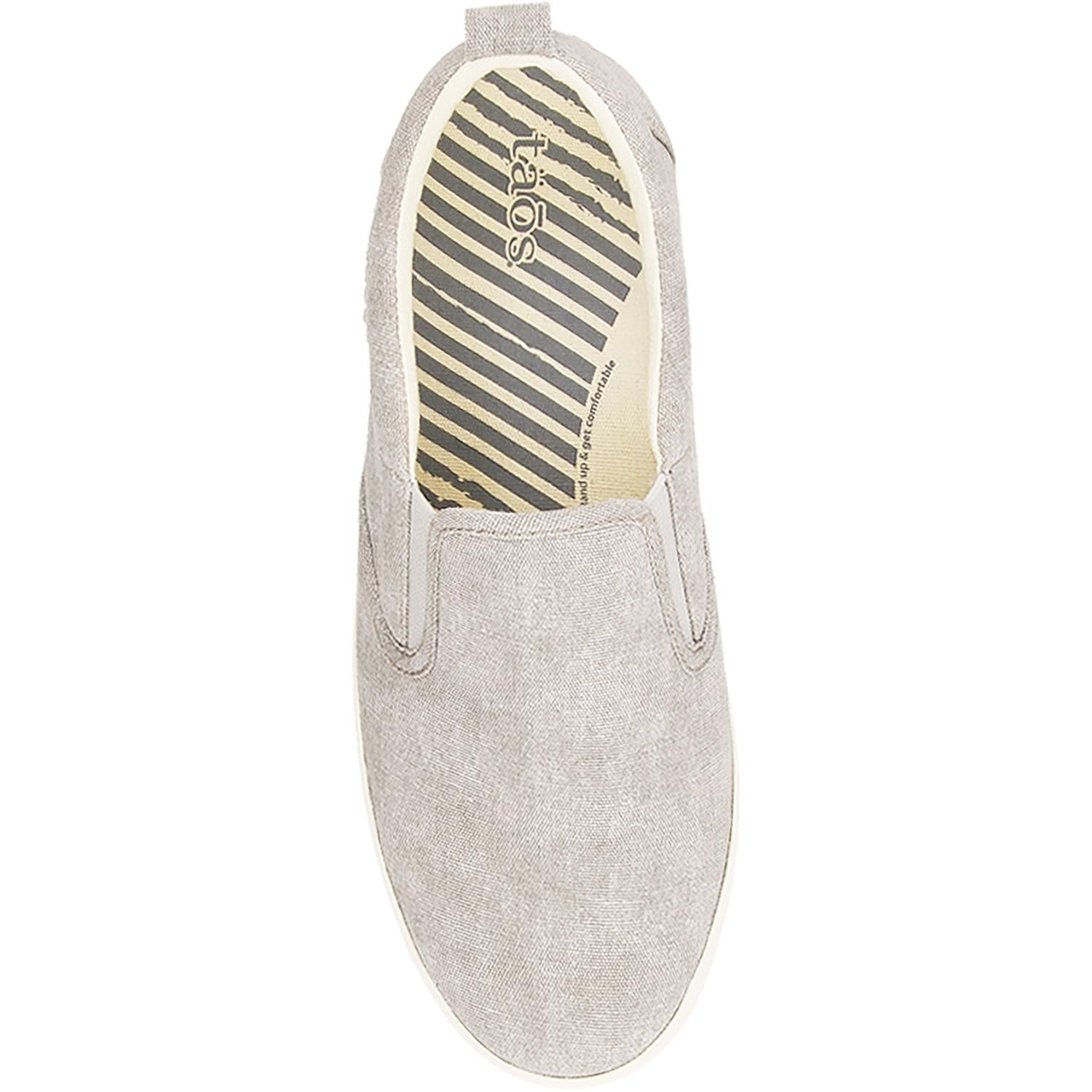Womens Taos Women's Taos Dandy Grey Washed Canvas Grey Washed Canvas