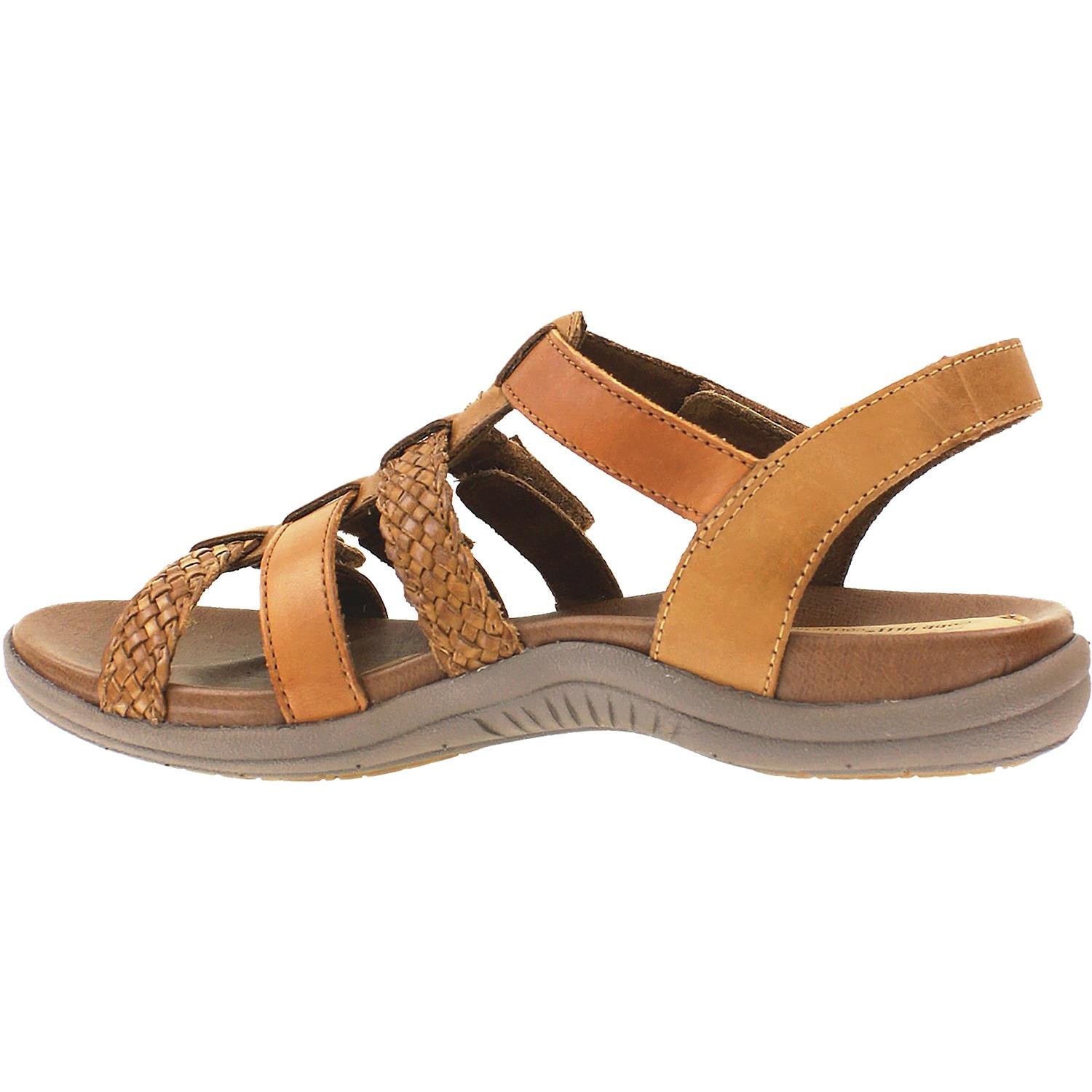 Womens Rockport Women's Rockport Cobb Hill Rubey T-Strap Tan Multi Leather Tan Multi Leather
