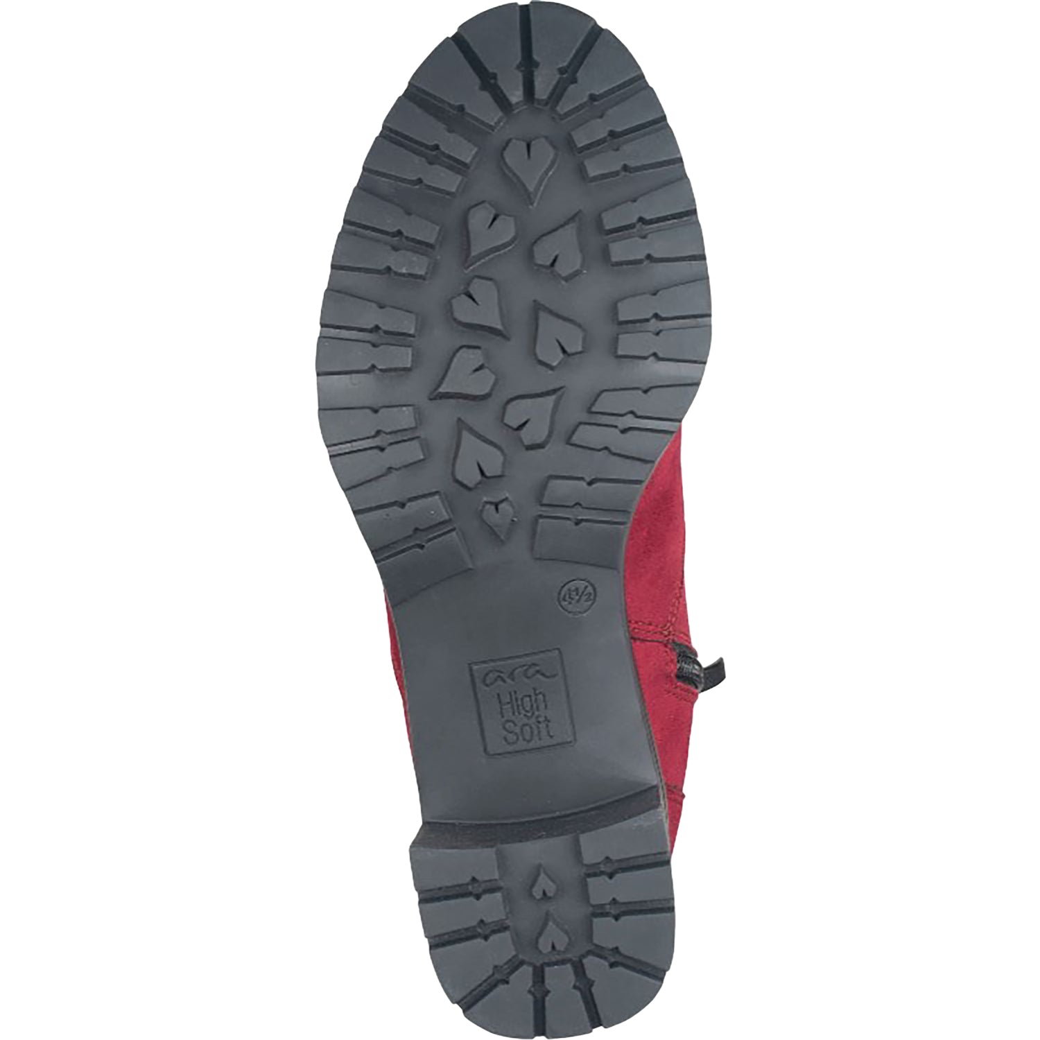 Womens Ara shoes Women's Ara Roselle Red Hydro-Microsuede Red Hydro-Microsuede