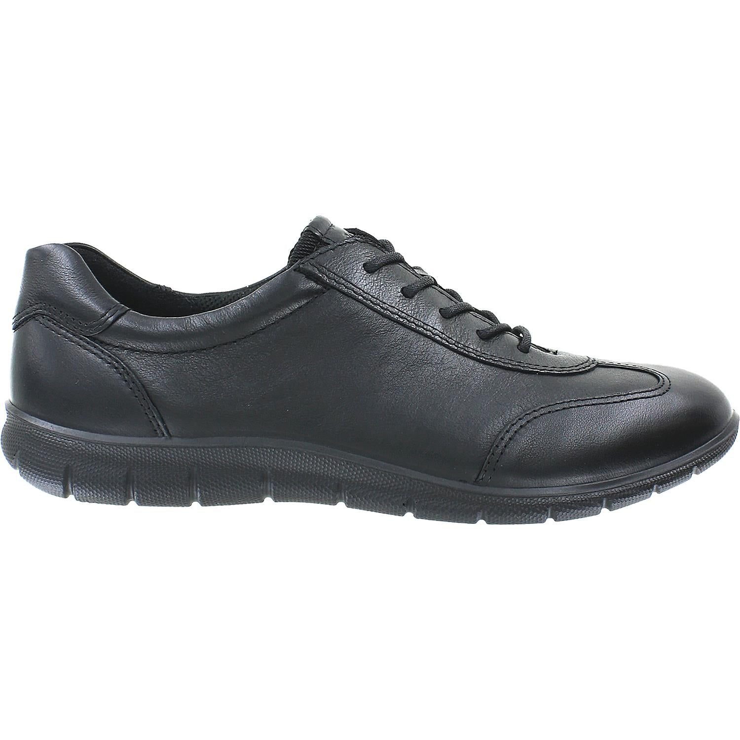 Womens Ecco Women's Ecco Babett II Tie Black Leather Black Leather