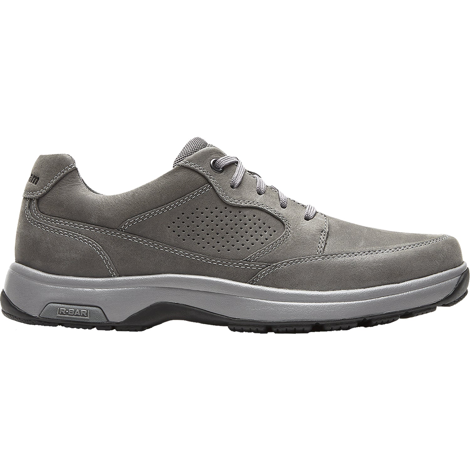 Mens Dunham Men's Dunham 8000 Blucher Steel Grey Nubuck Steel Grey Nubuck