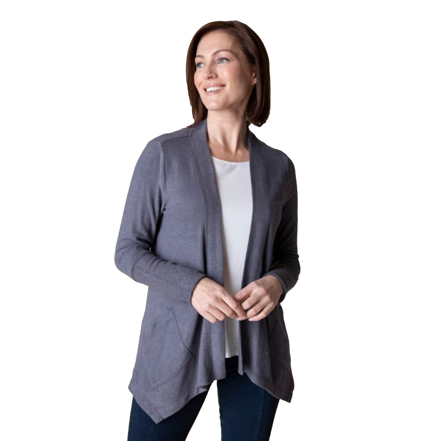 Womens Habitat Women's Habitat Reset Cardigan Iron Iron
