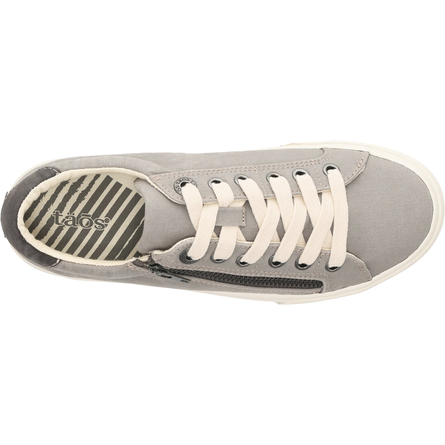 Womens Taos Women's Taos Z Soul Grey/Graphite Vintage Canvas Grey/Graphite Vintage Canvas