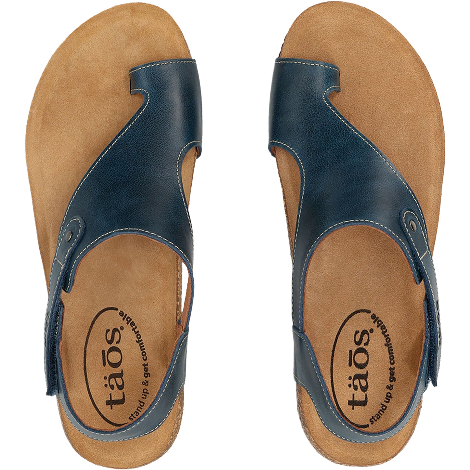 Womens Taos Women's Taos Fame Petrol Blue Leather Petrol Blue Leather