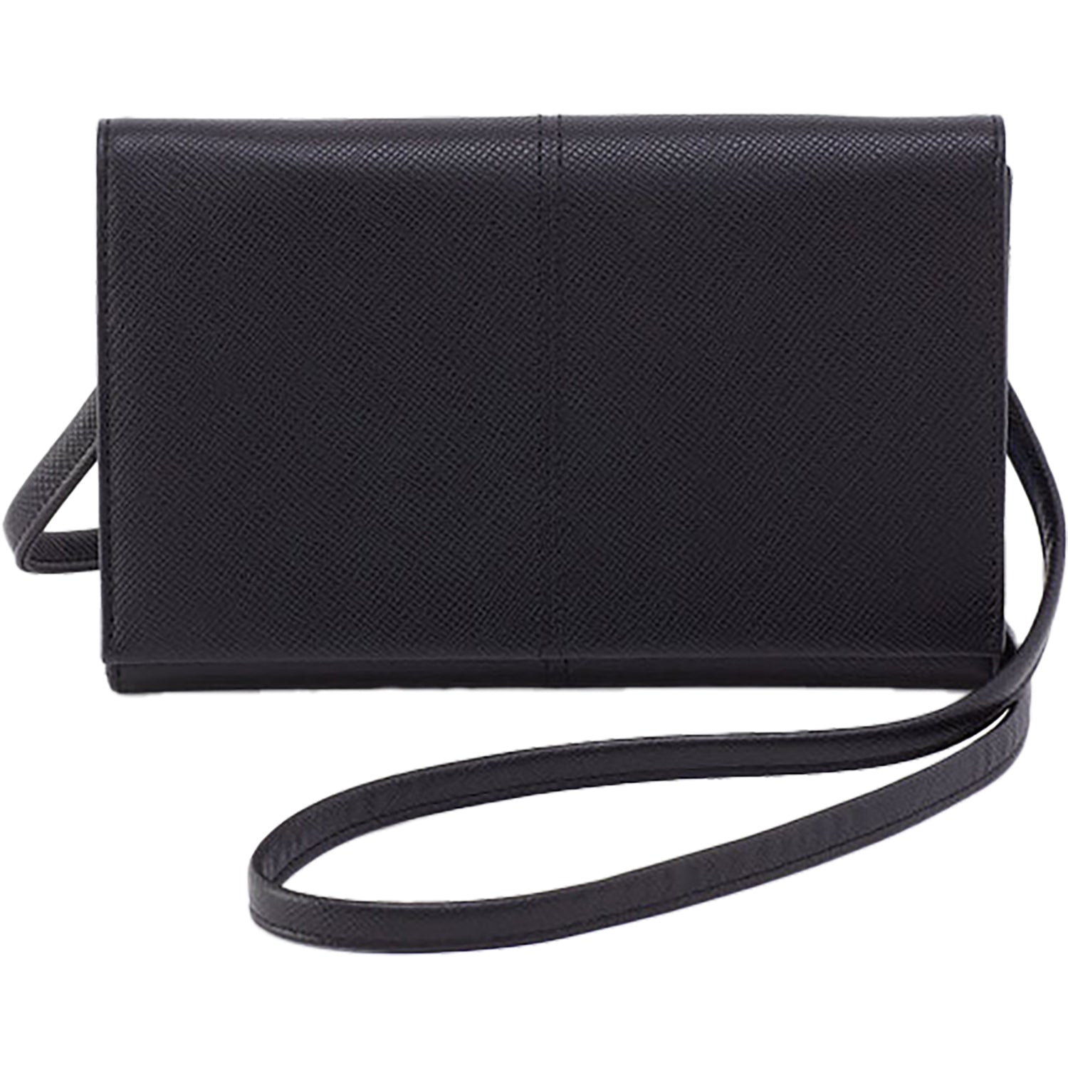 Womens Hobo Hobo International Essential Wallet Crossbody Black Leather Black Leather