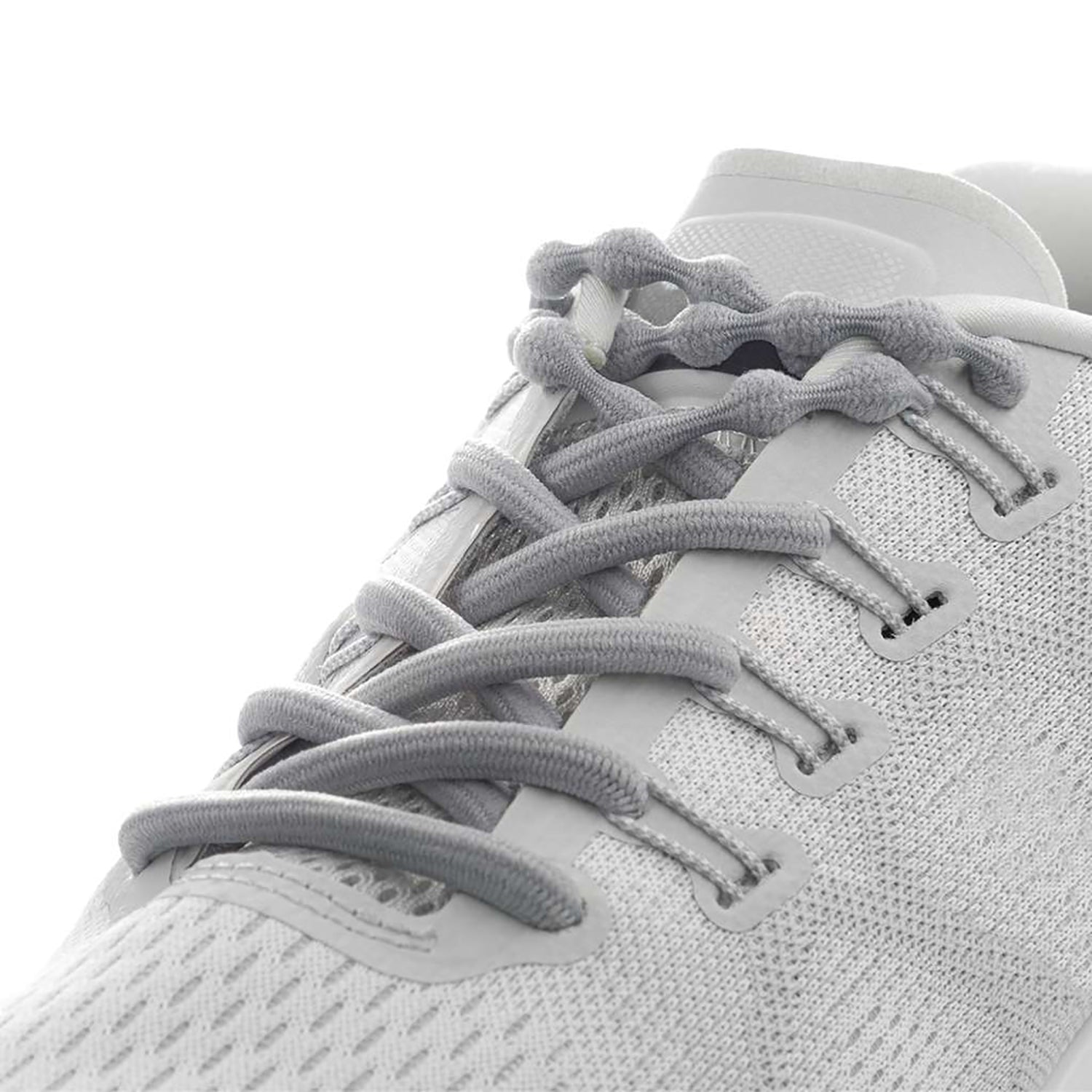 Unisex Caterpy Unisex Caterpy Air Lifestyle Elastic No Tie Shoelaces Ghost Grey Ghost Grey