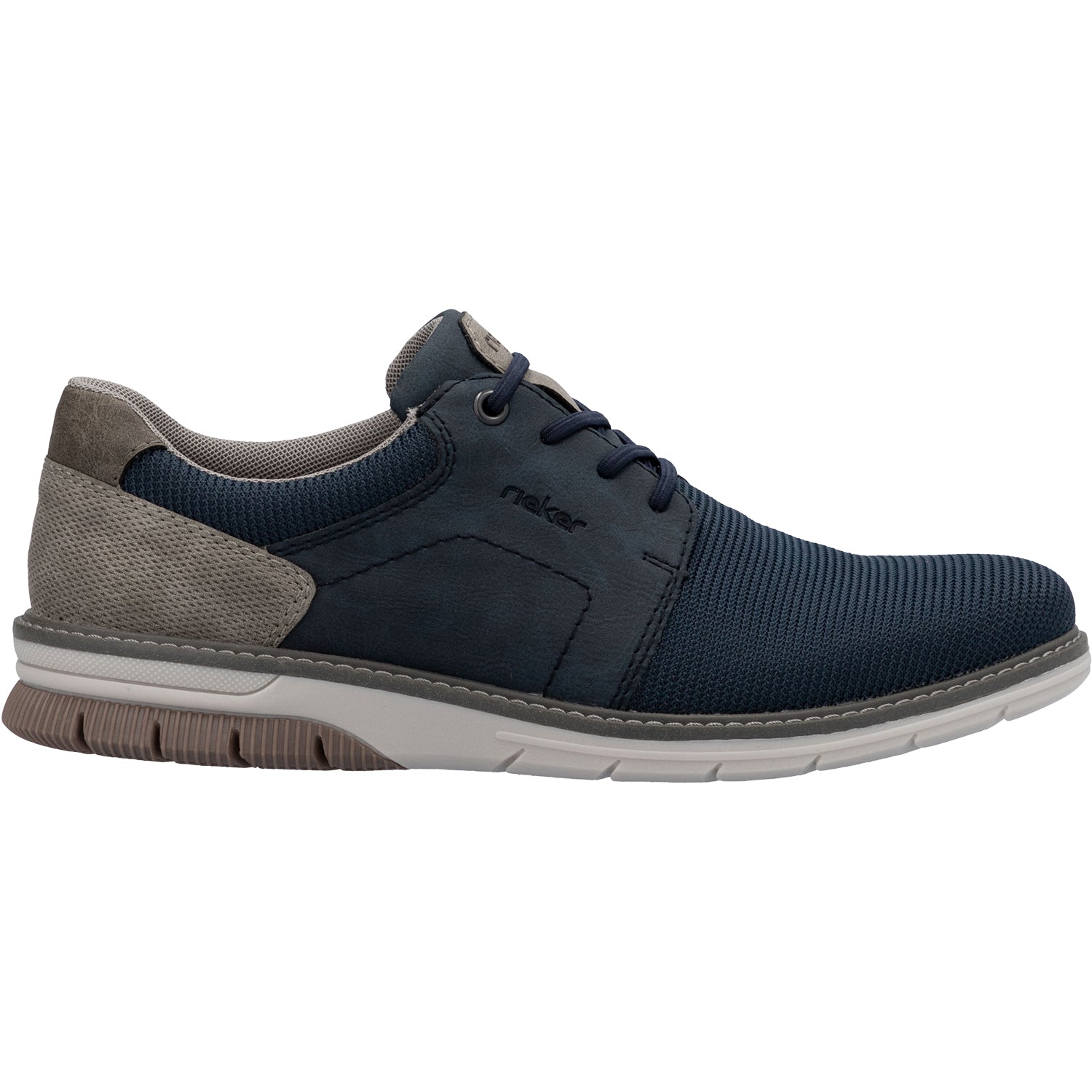 Mens Rieker Men's Rieker 14459-14 Baltik/Midnight/Kaffee Nubuck Mesh Baltik/Midnight/Kaffee