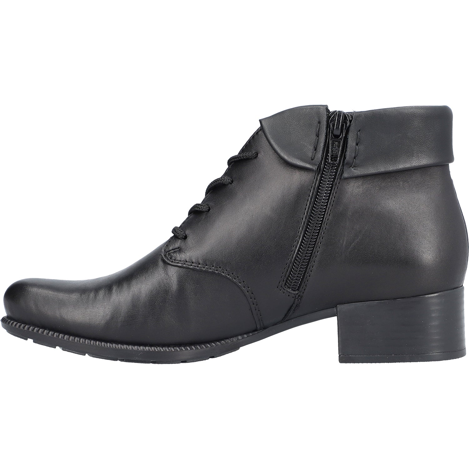 Womens Rieker Women's Rieker 78631-00 Sariana 31 Black Leather Black Leather