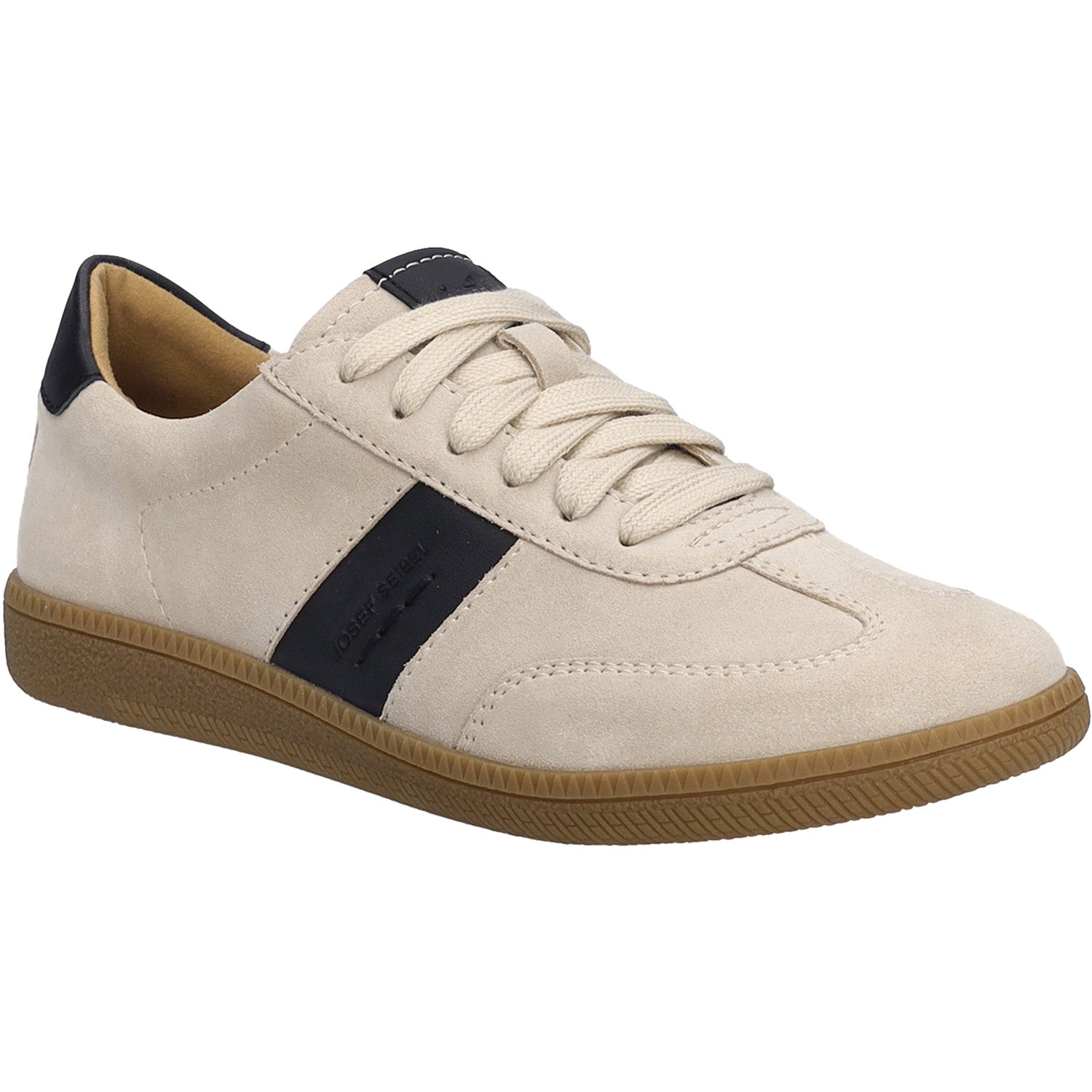 Womens Josef seibel Women's Josef Seibel Joleen 01 Beige/Black Suede/Kombi Beige/Black Suede/Kombi