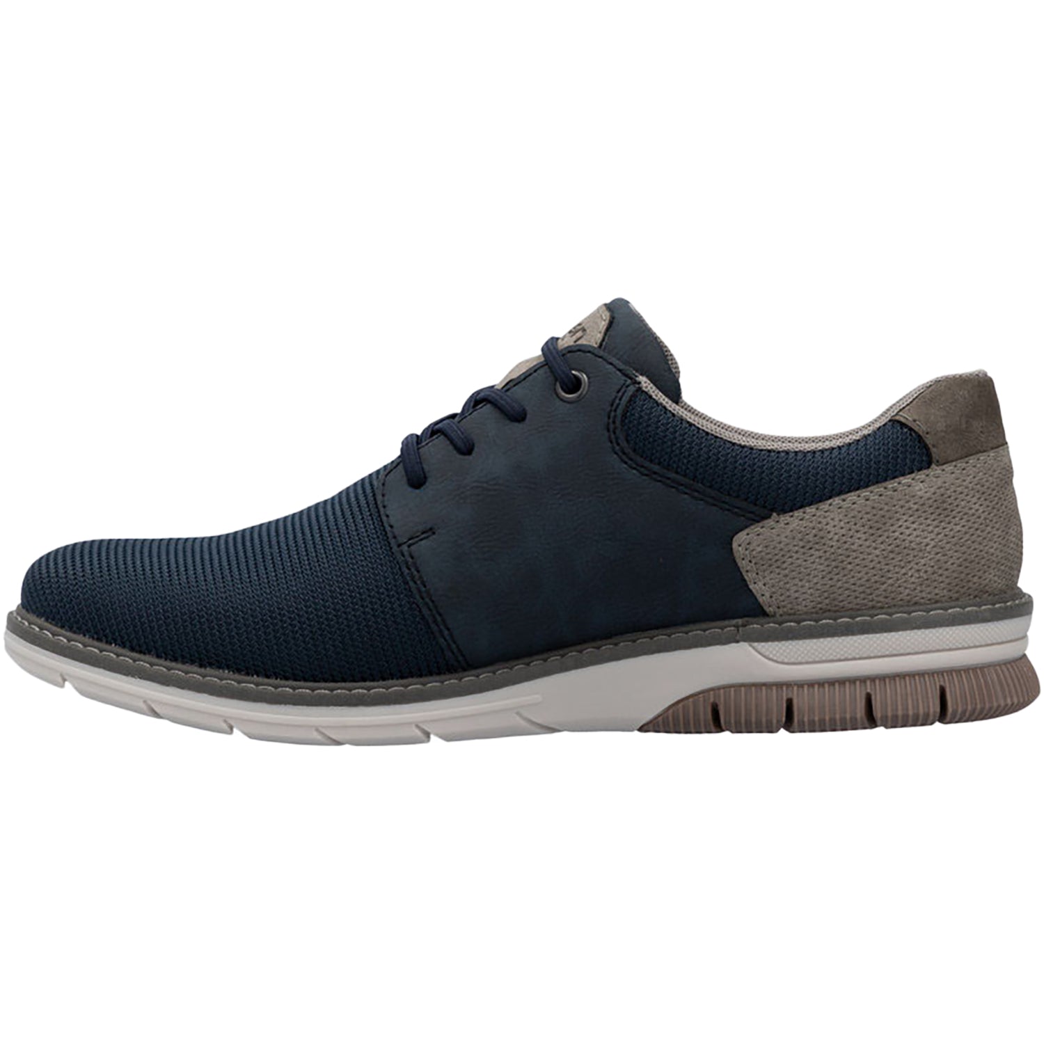 Mens Rieker Men's Rieker 14459-14 Baltik/Midnight/Kaffee Nubuck Mesh Baltik/Midnight/Kaffee