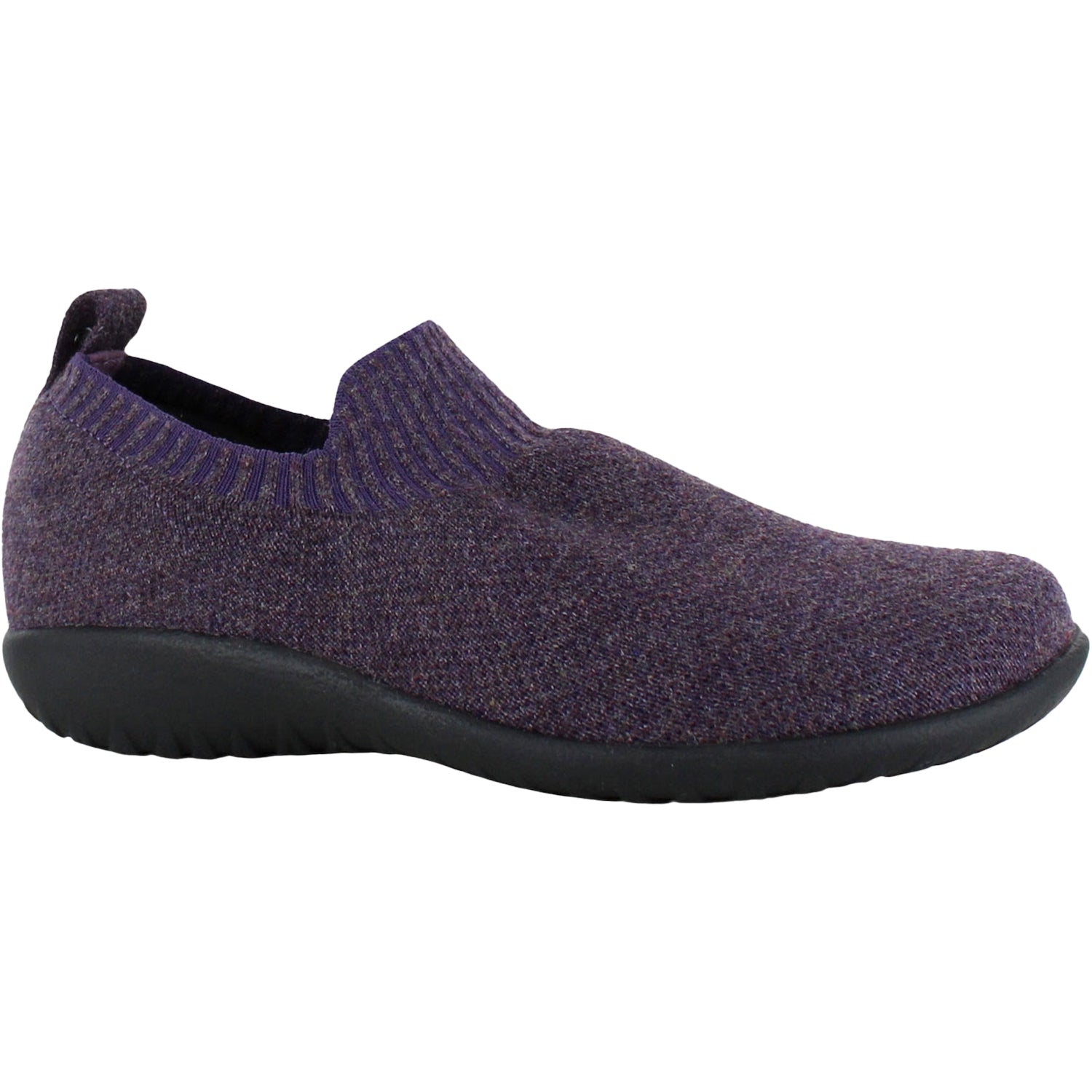 Womens Naot Women's Naot Nuku Peacock Purple Knit Peacock Purple