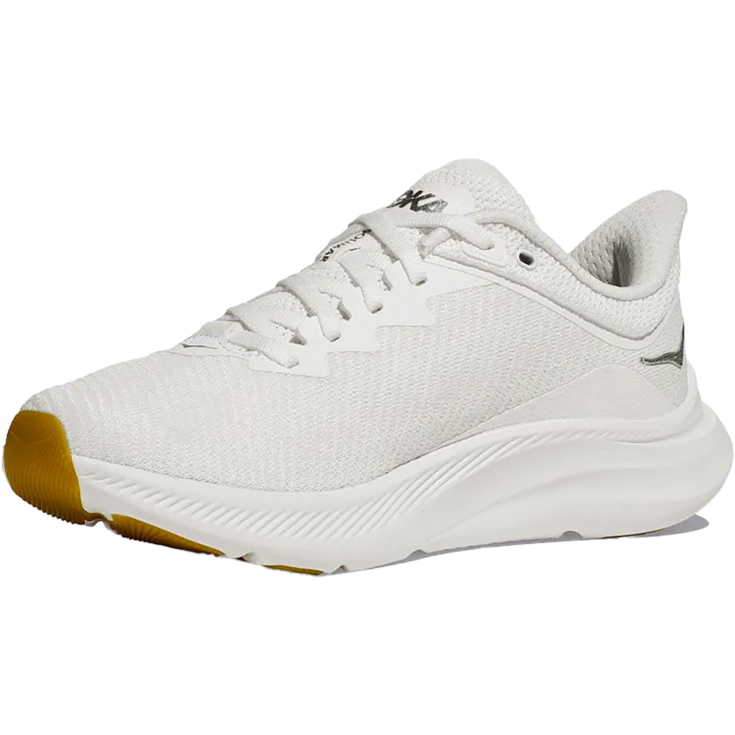 Womens Hoka one one Women's Hoka Solimar White/White Mesh White/White Mesh