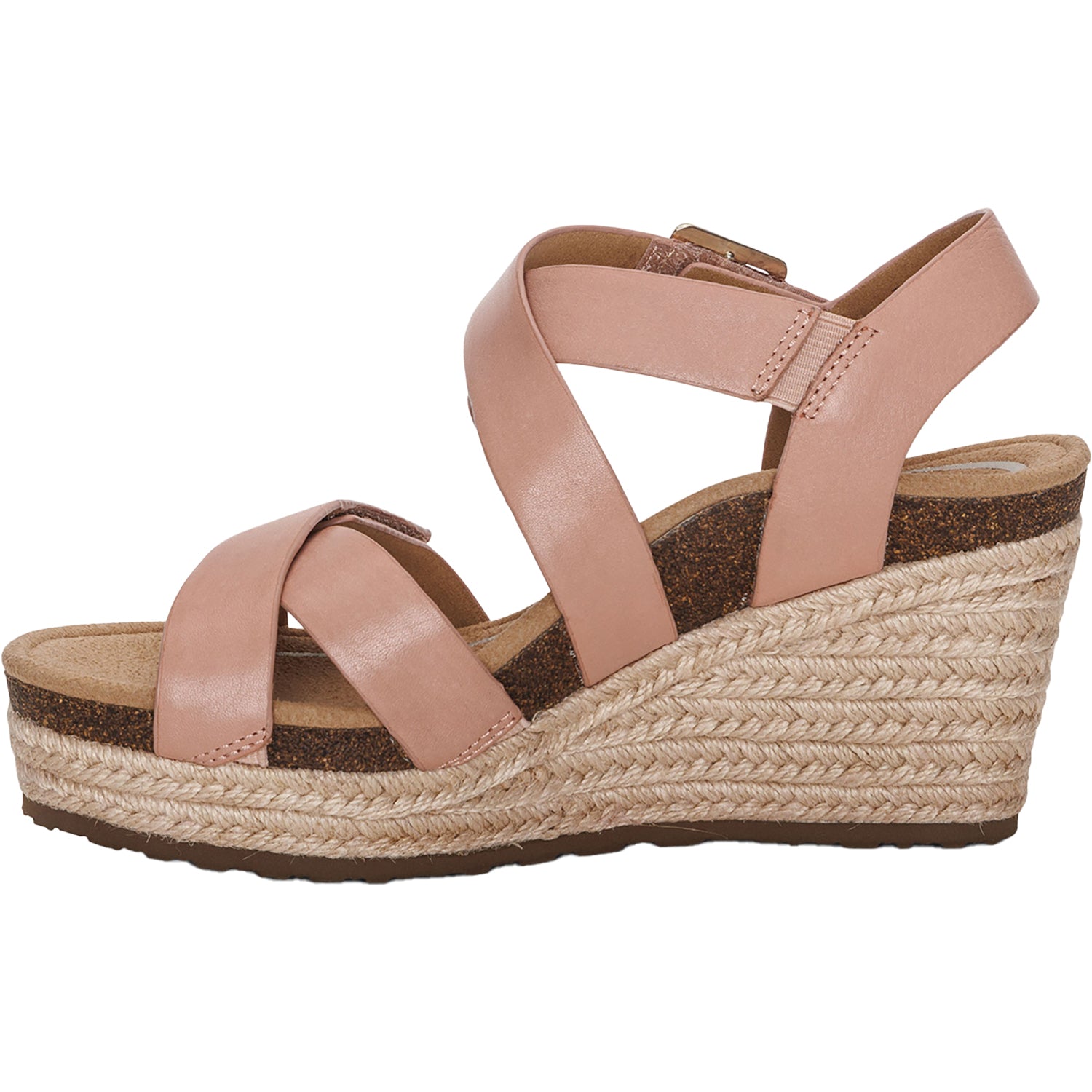 Womens Aetrex Women's Aetrex Anna Rose Leather Rose