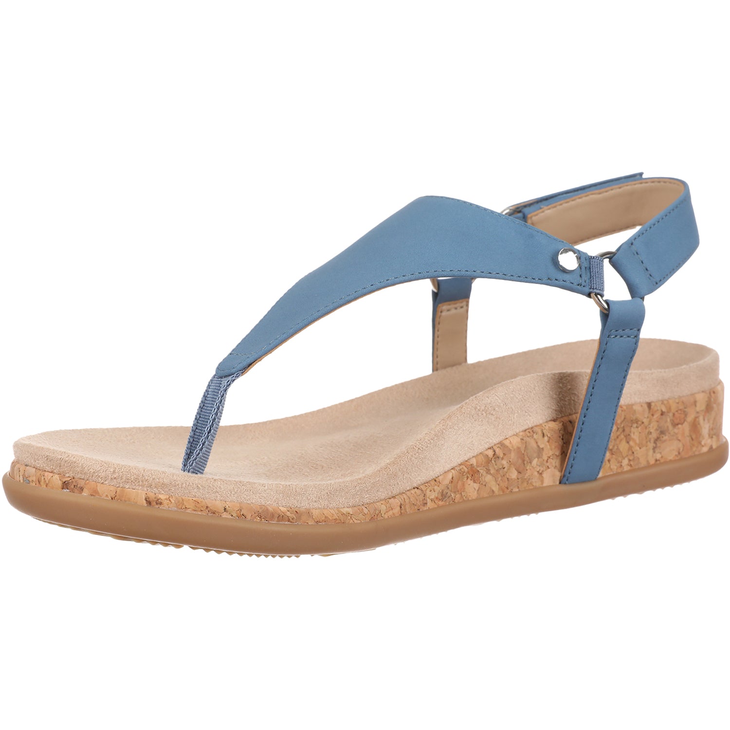Womens Vionic Women's Vionic Kirra II Captains Blue Leather Captains Blue Leather