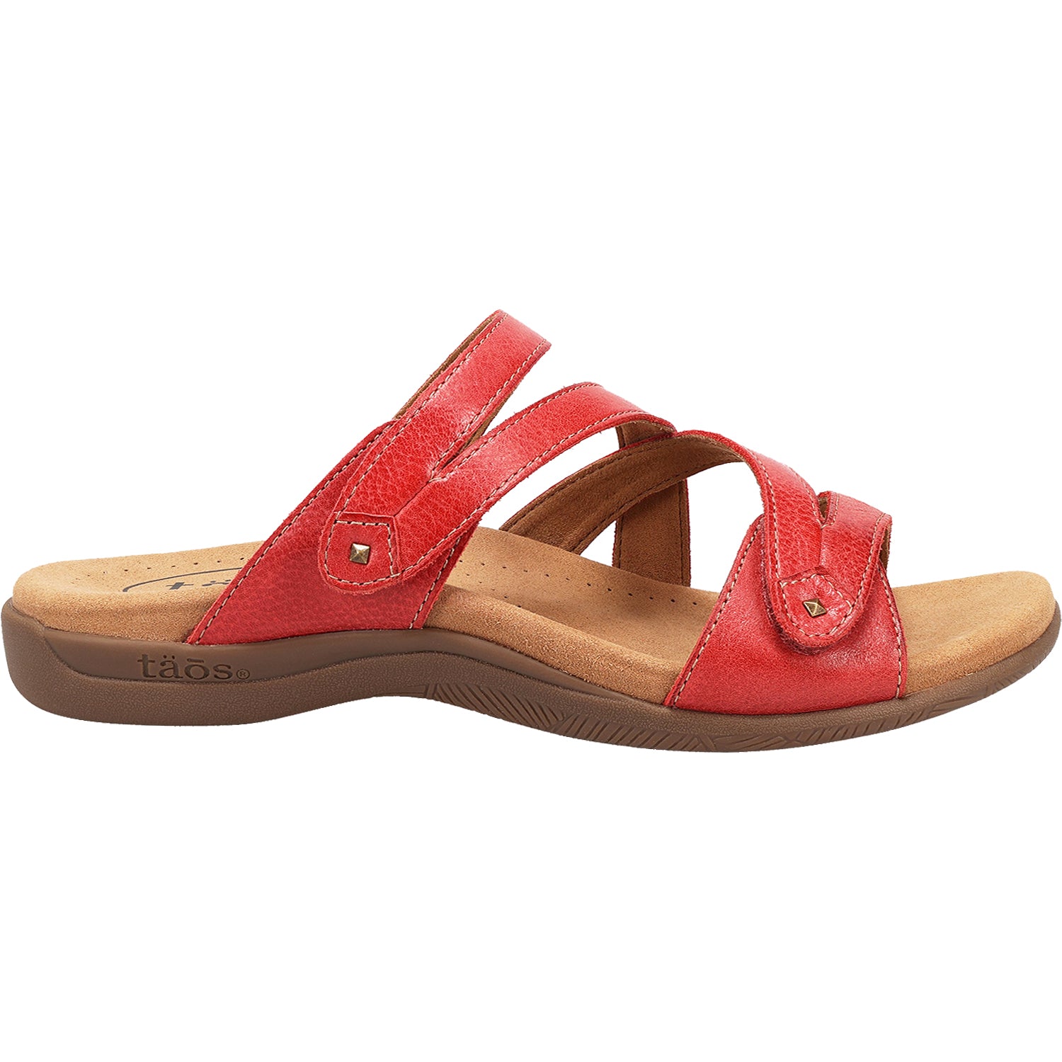 Womens Taos Women's Taos Double U True Red Leather True Red Leather