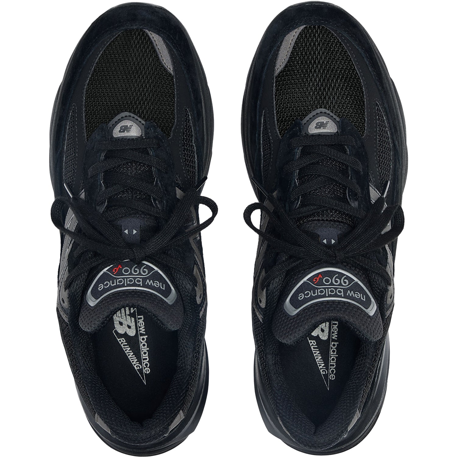 Unisex New balance Unisex New Balance U990BB6 Black/Black Suede/Mesh Black/Black Suede/Mesh