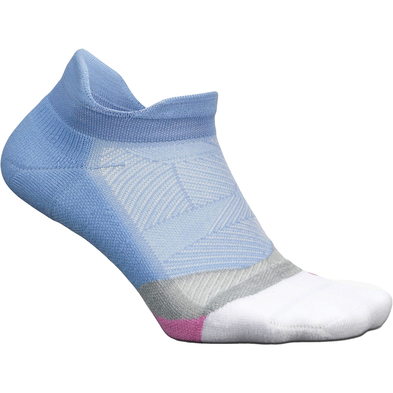 Unisex Feetures Unisex Feetures Elite Light Cushion No Show Tab Socks Cosmic Purple Cosmic Purple