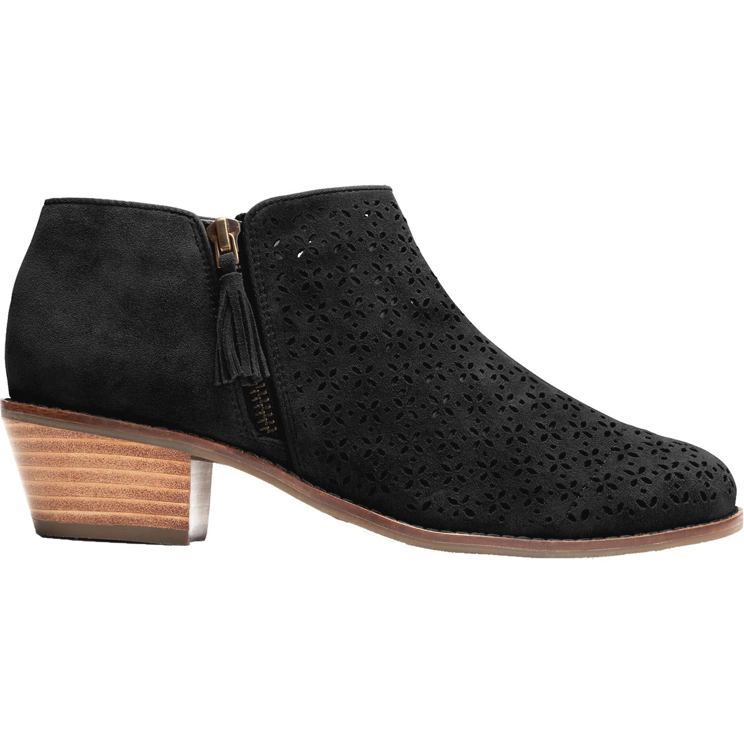 Womens Vionic Women's Vionic Daytona Black Suede Black Suede