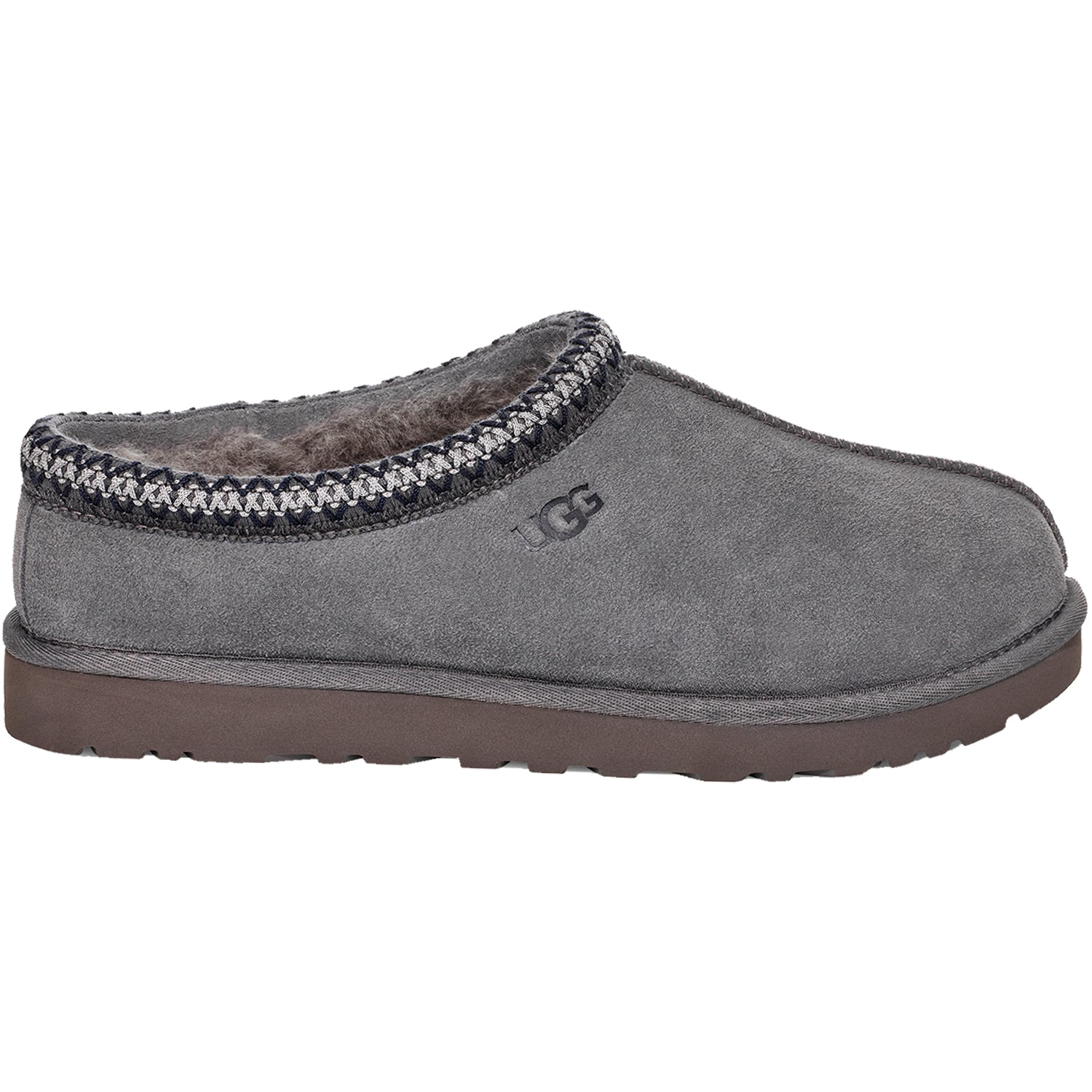 Mens Ugg Men's UGG Tasman Dark Grey Suede Dark Grey Suede