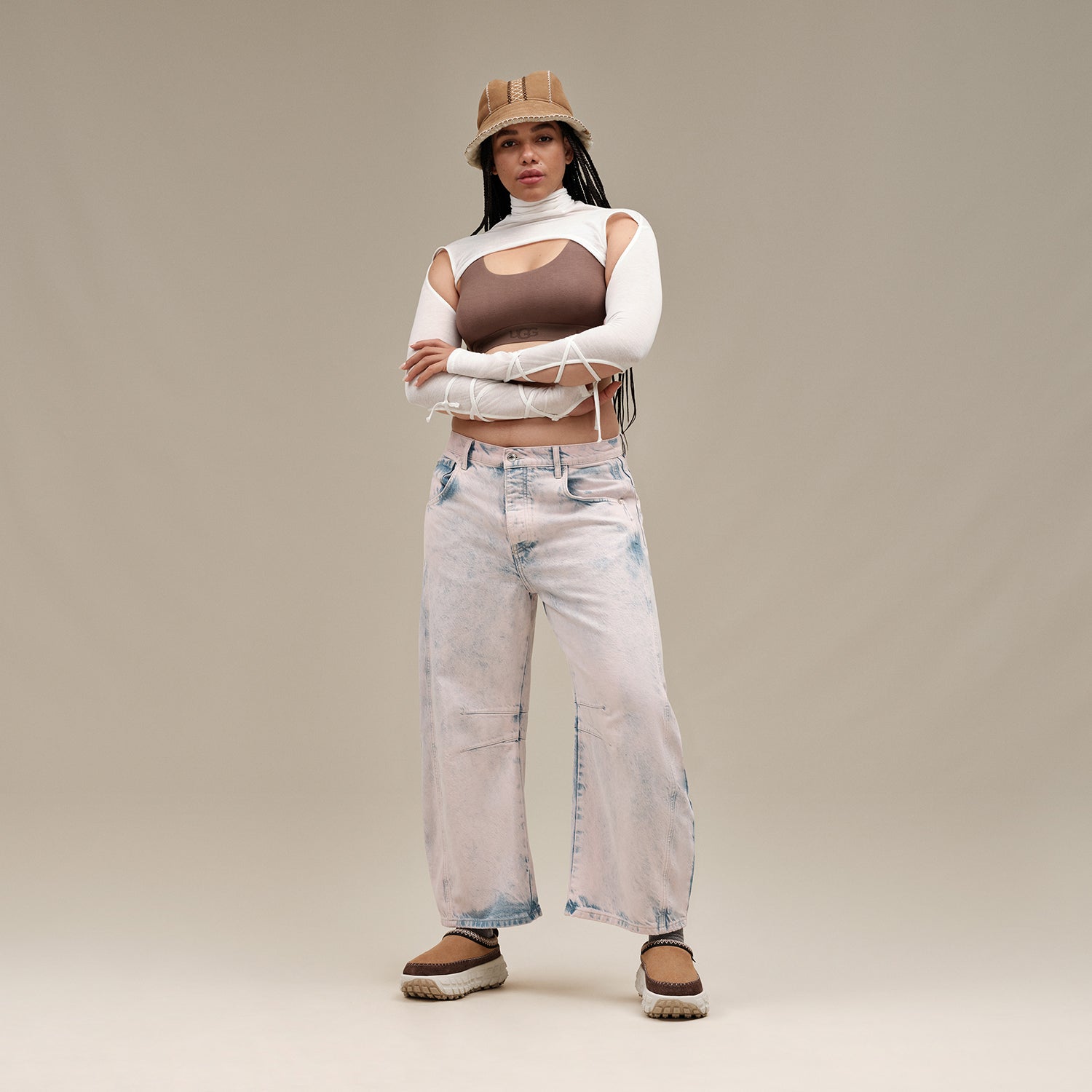 Unisex Ugg UGG Venture Daze Chestnut/Ceramic Chestnut/Ceramic