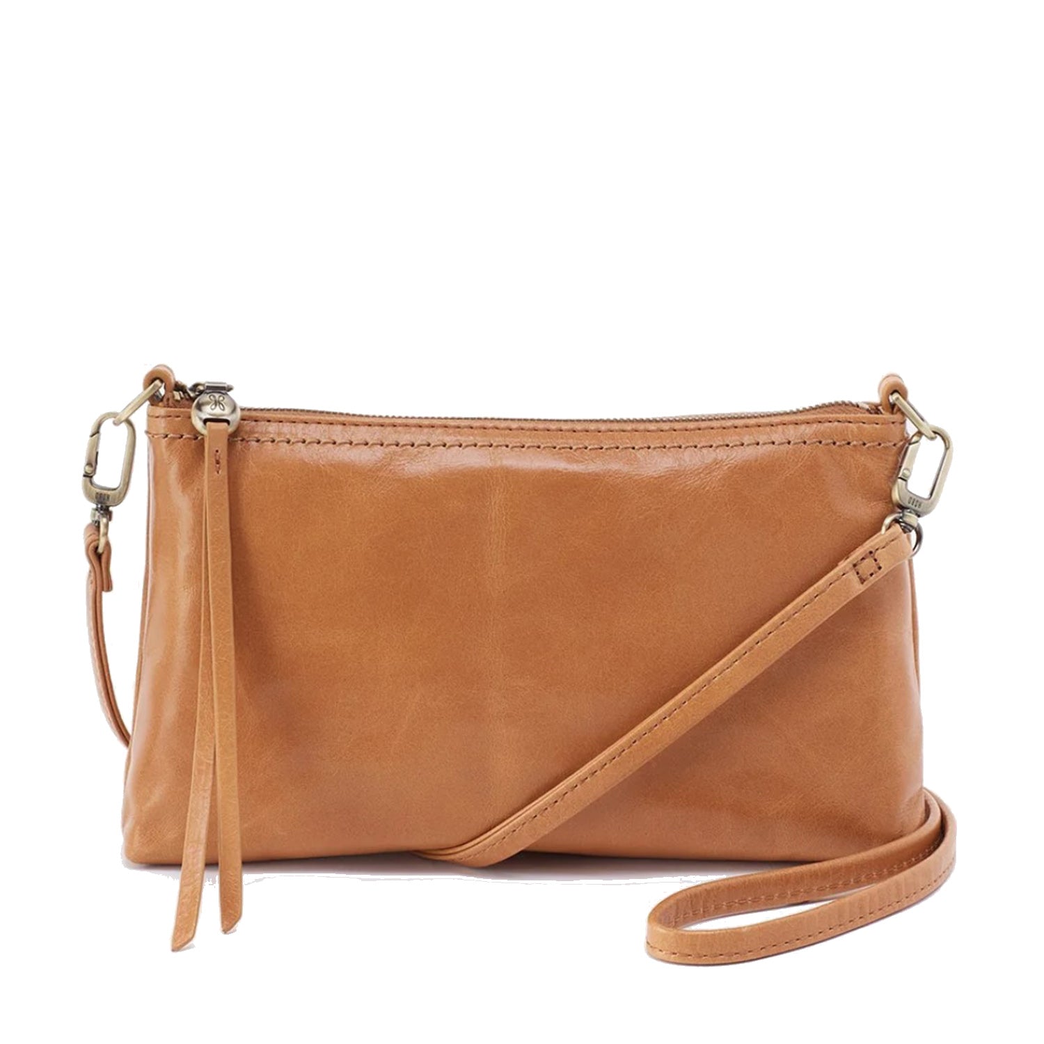 Womens Hobo Hobo International Darcy Crossbody Polished Natural Polished Natural