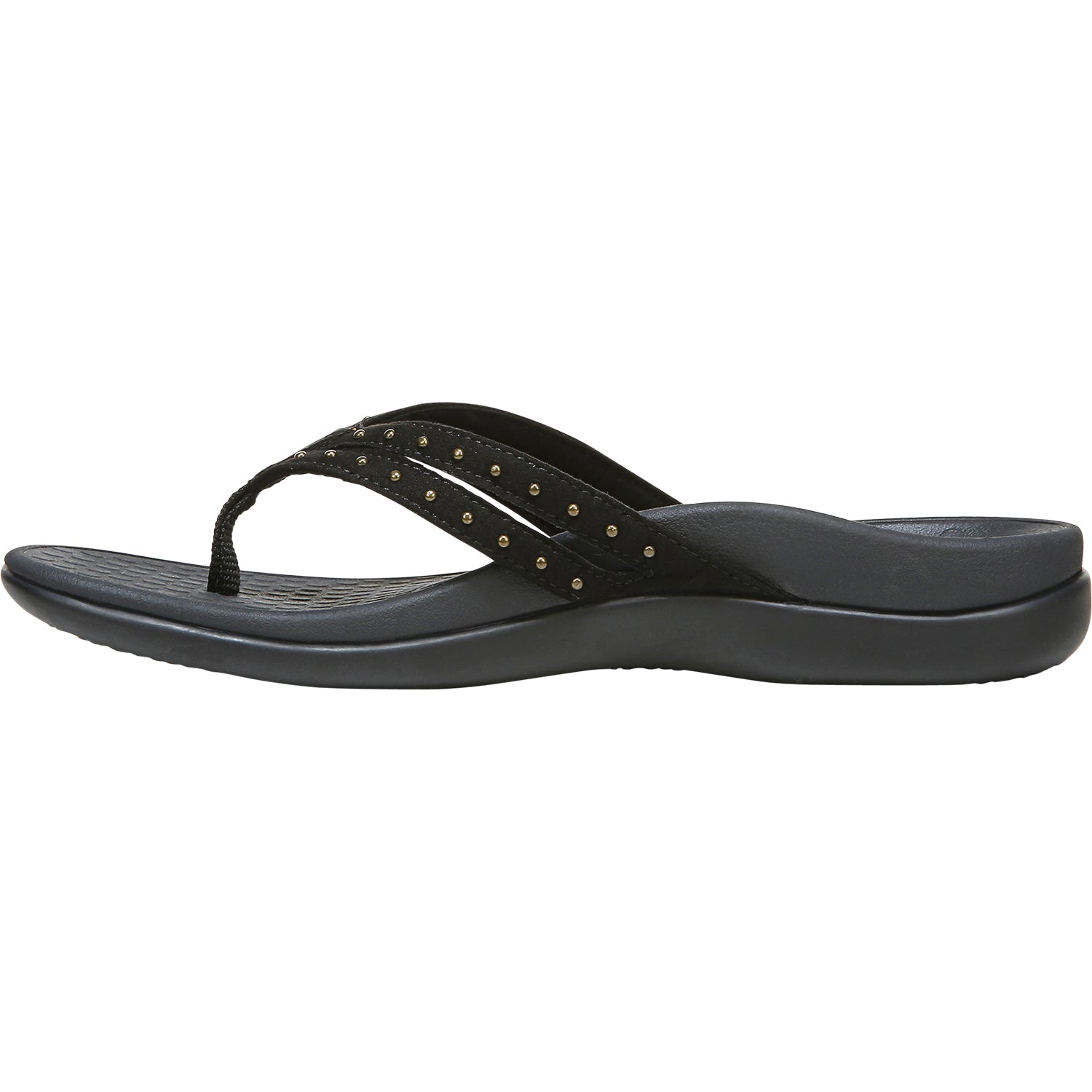 Womens Vionic Women's Vionic Tasha Black Microfiber Black Microfiber