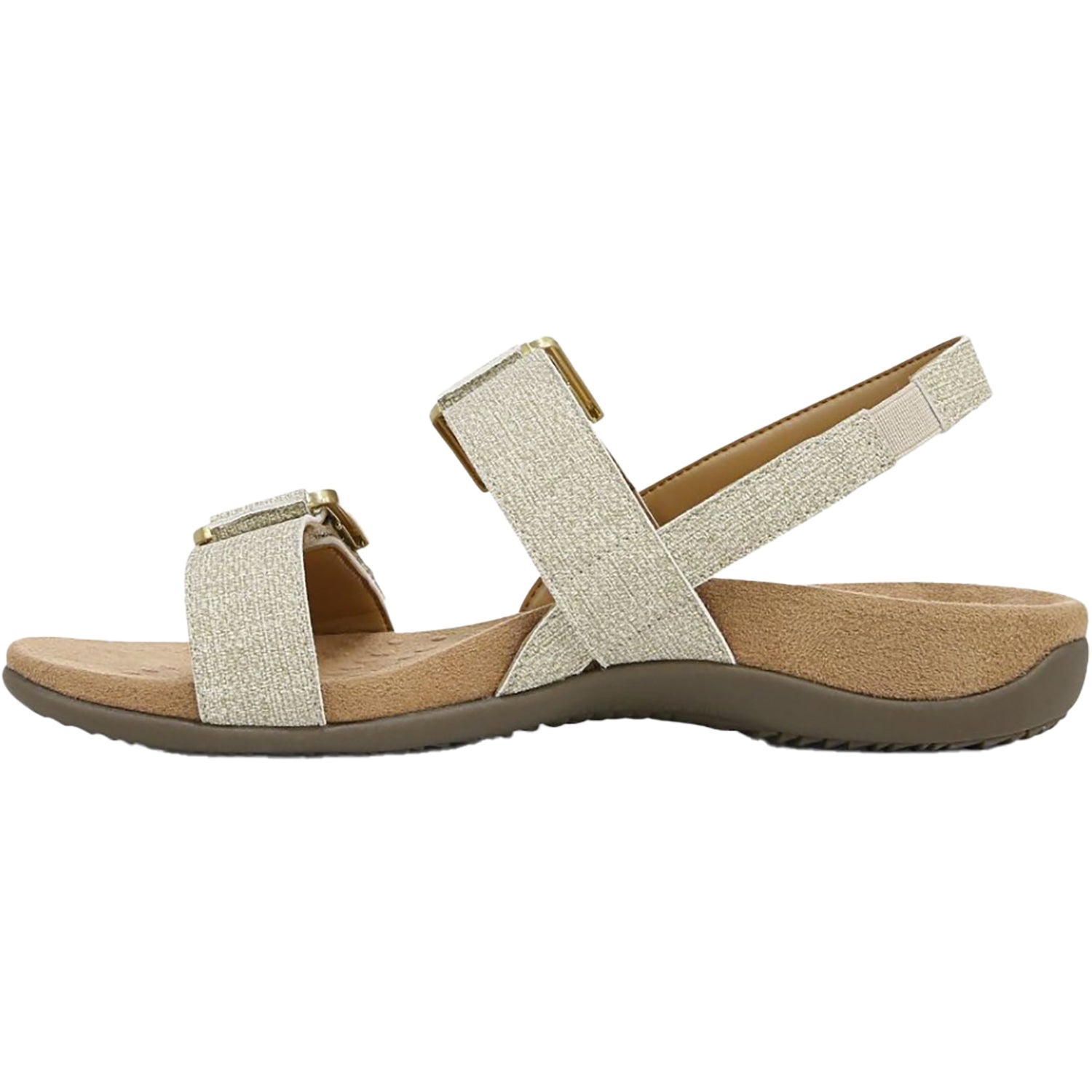 Womens Vionic Women's Vionic Reese Oatmeal Denim Synthetic Oatmeal Denim Synthetic