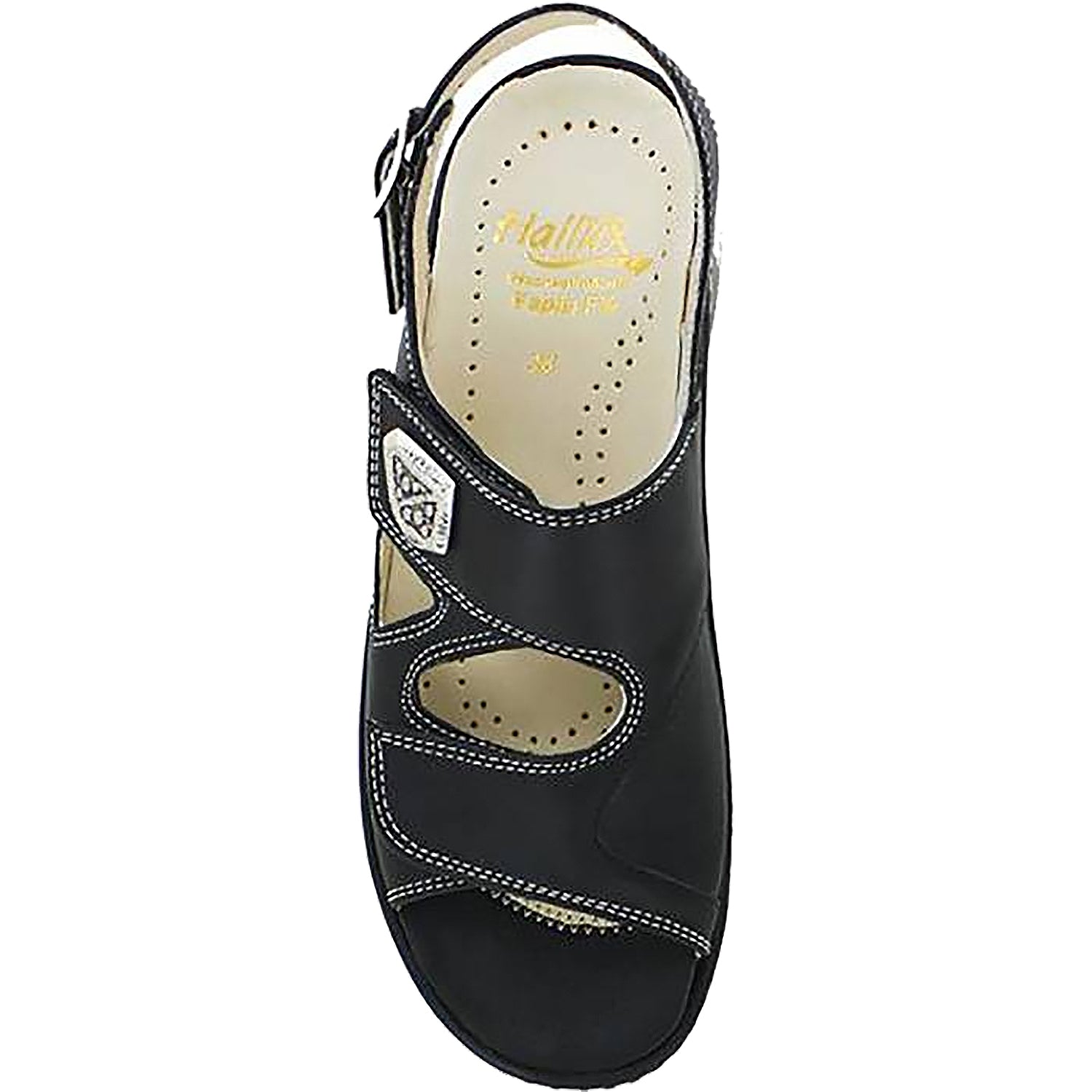Womens Fidelio Women's Fidelio Vienna Hallux Fabia Bunion Relief 43-4004 Black Leather Black Leather