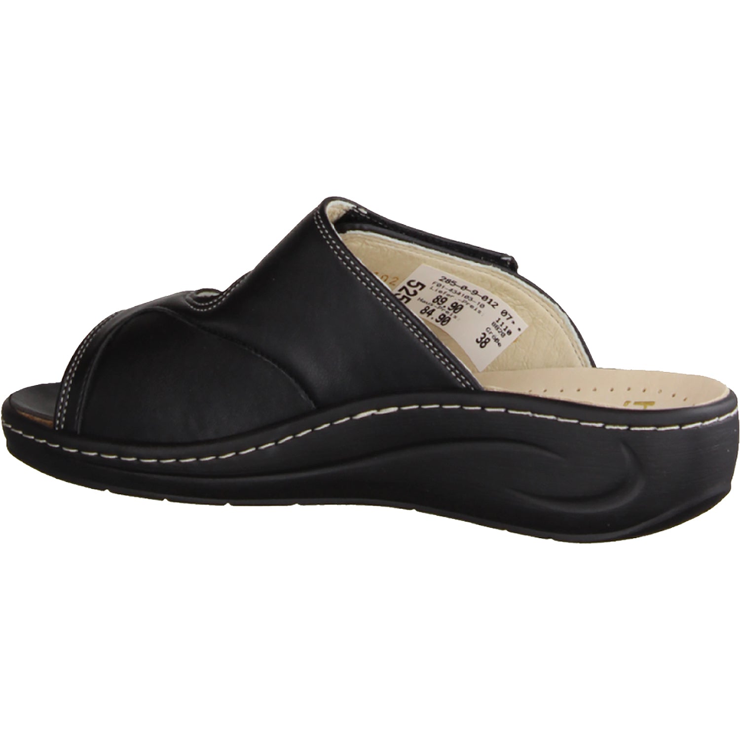 Womens Fidelio Women's Fidelio 43-4103 Linz 2 Black Leather Black Leather