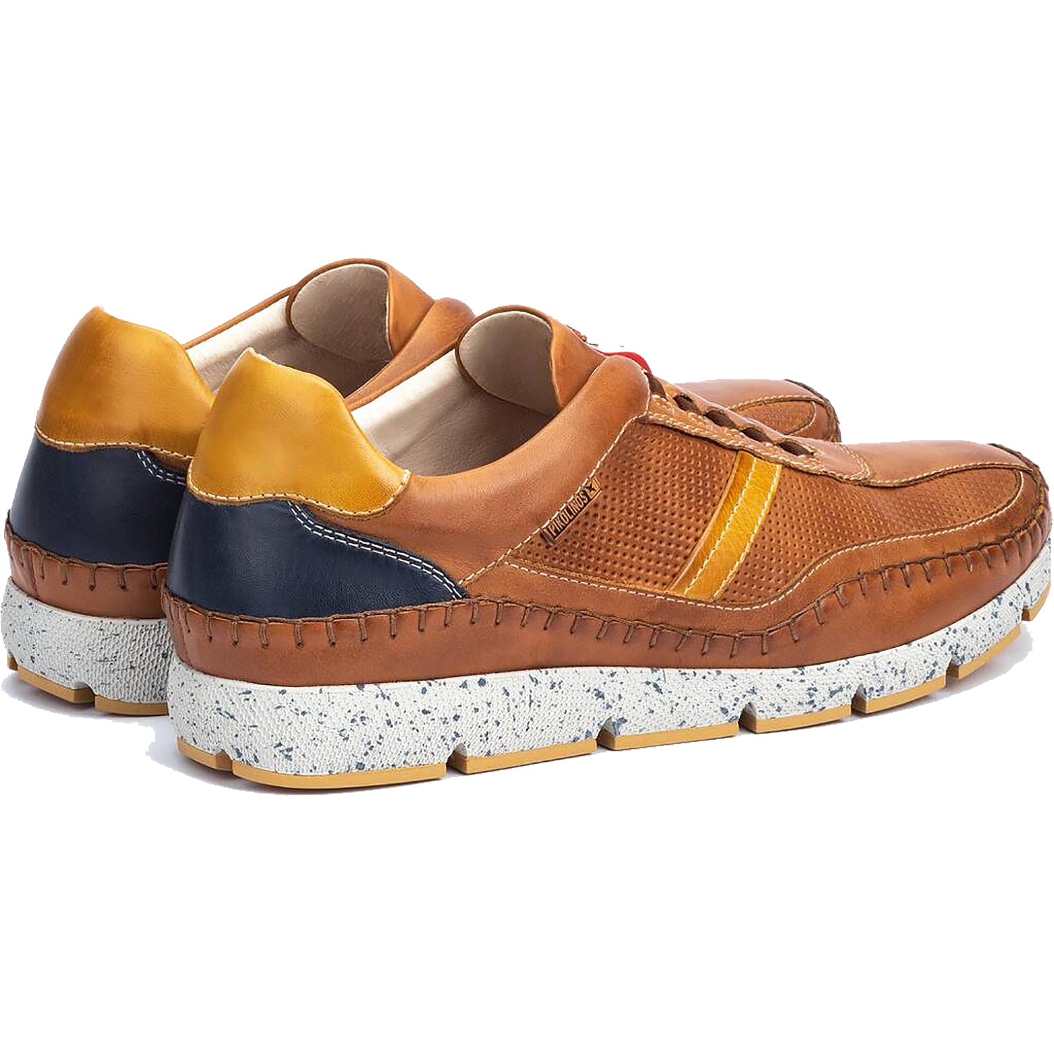 Mens Pikolinos Men's Pikolinos Fuencarral M4U-6046C1 Brandy Leather Brandy Leather