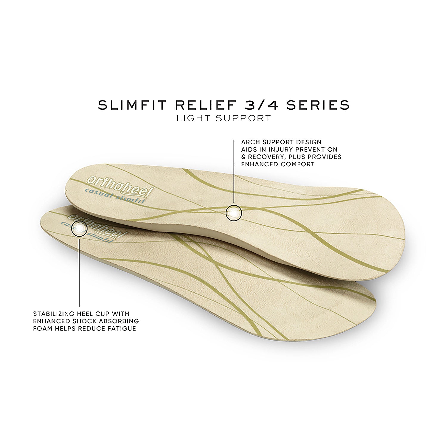 Womens Vionic Women's Vionic Slimfit Orthotic Beige Beige