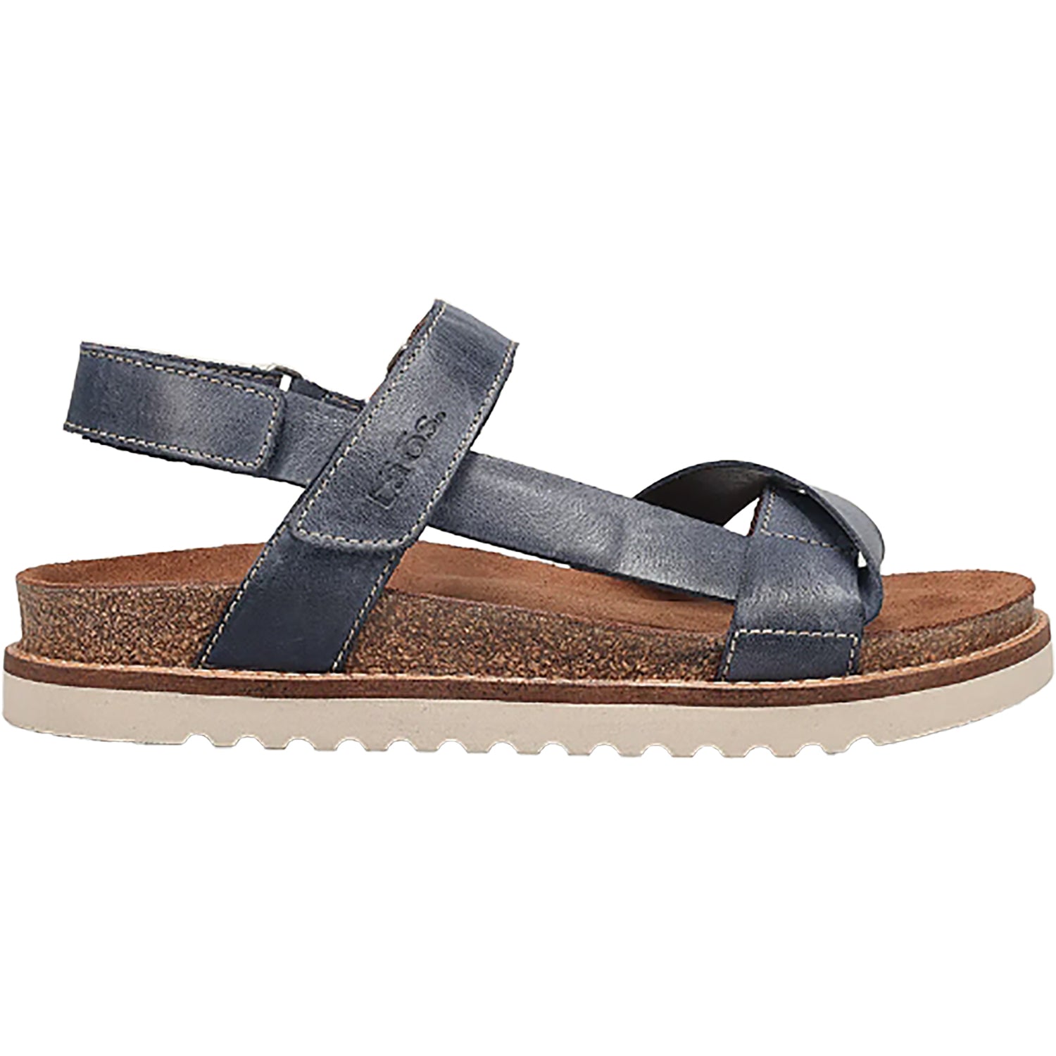 Womens Taos Women's Taos Sideways Dark Blue Leather Dark Blue Leather