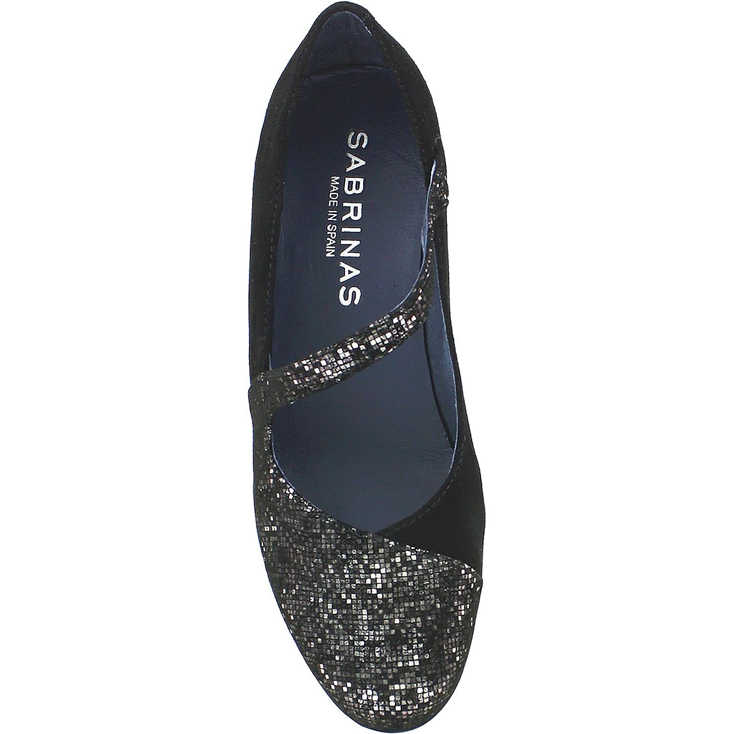 Womens Sabrinas Women's Sabrinas Florencia 74023 Mercury Plomo/Black Nubuck Mercury Plomo/Black Nubuck