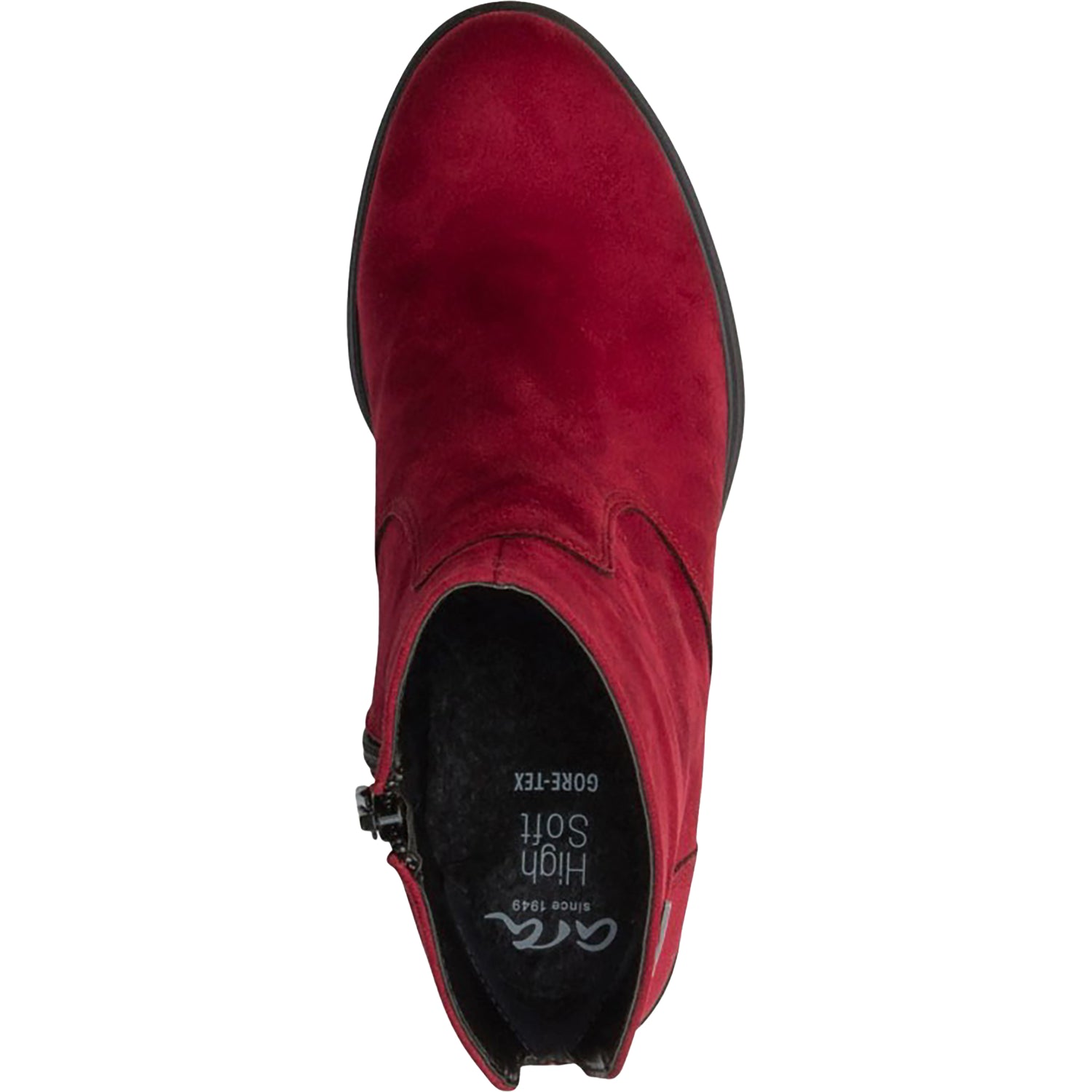 Womens Ara shoes Women's Ara Roselle Red Hydro-Microsuede Red Hydro-Microsuede