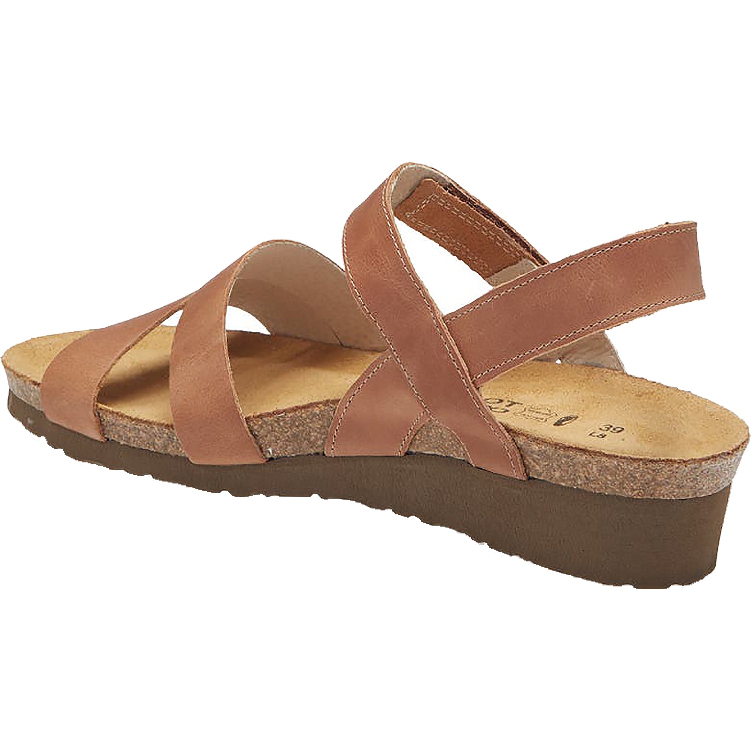 Womens Naot Women's Naot Kayla Latte Brown Leather Latte Brown Leather