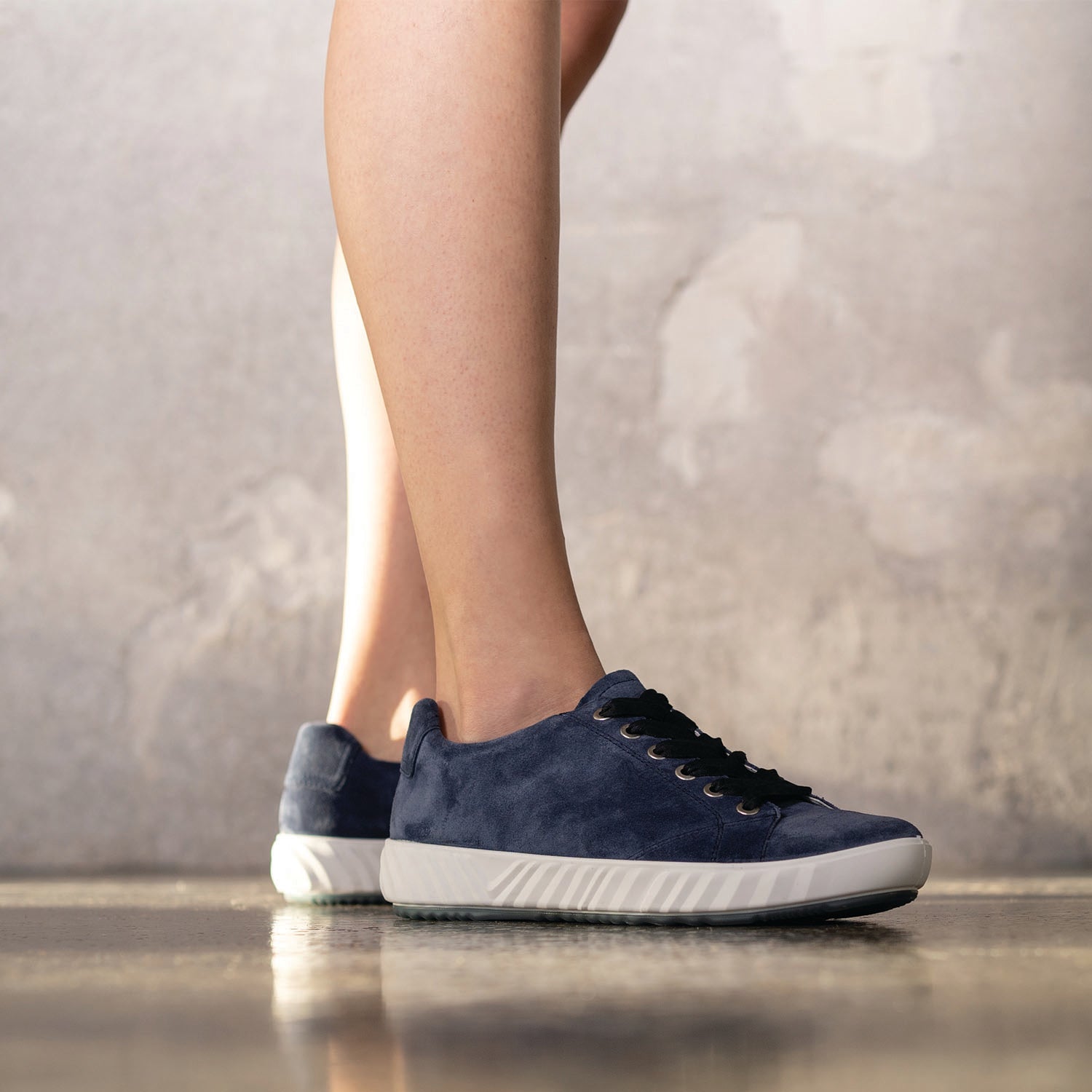 Womens Ara shoes Women's Ara Alexandria Graphite Grey Suede Graphite Grey Suede