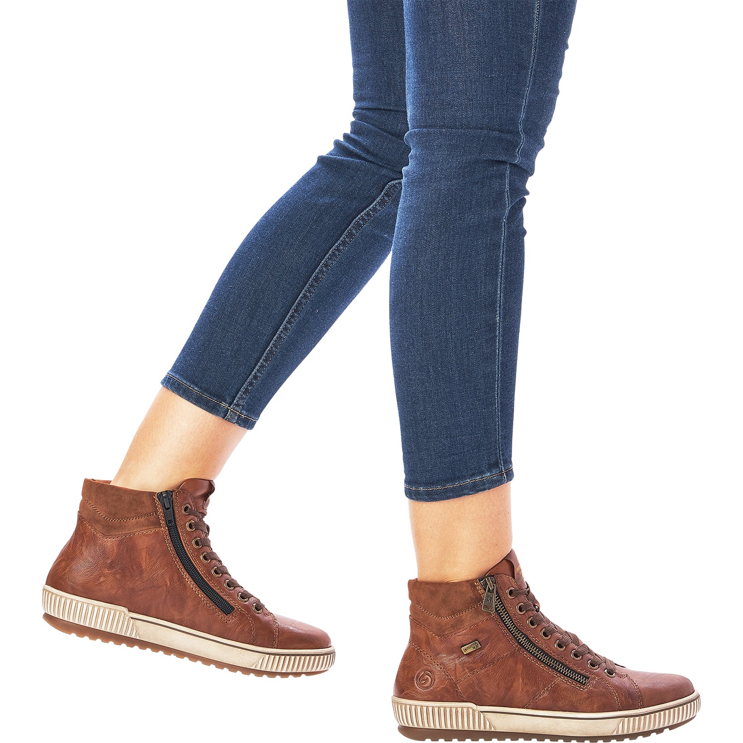 Womens Remonte Women's Remonte D0772-22 Maditta 72 Cuoio/Reh/Cuoio Leather Cuoio/Reh/Cuoio Leather