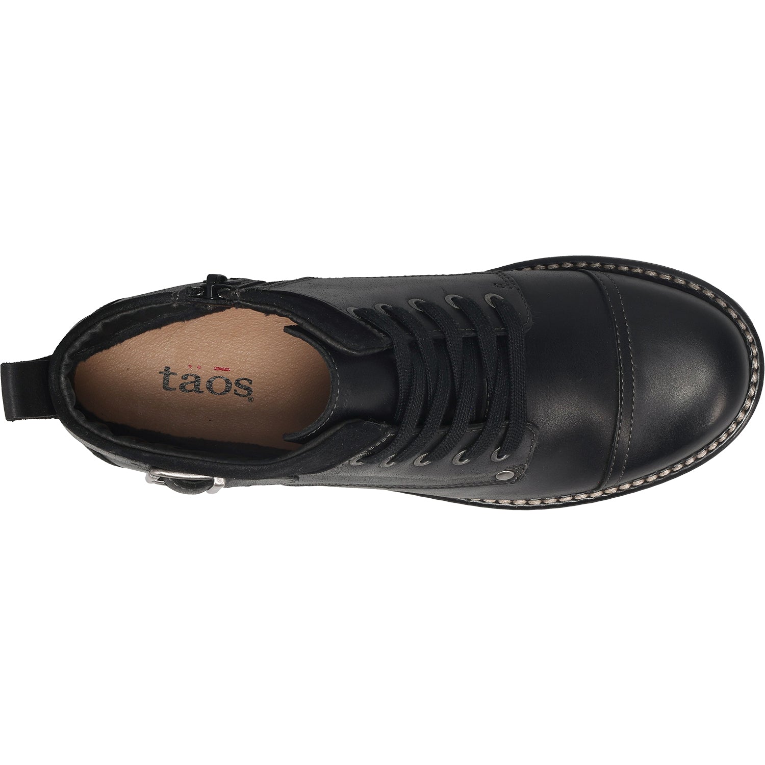 Womens Taos Women's Taos Mini Crave Black Leather Black Leather