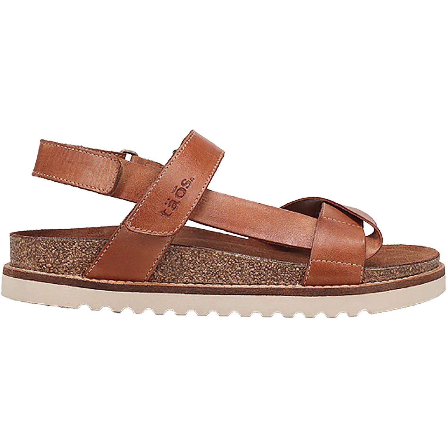 Womens Taos Women's Taos Sideways Caramel Leather Caramel Leather