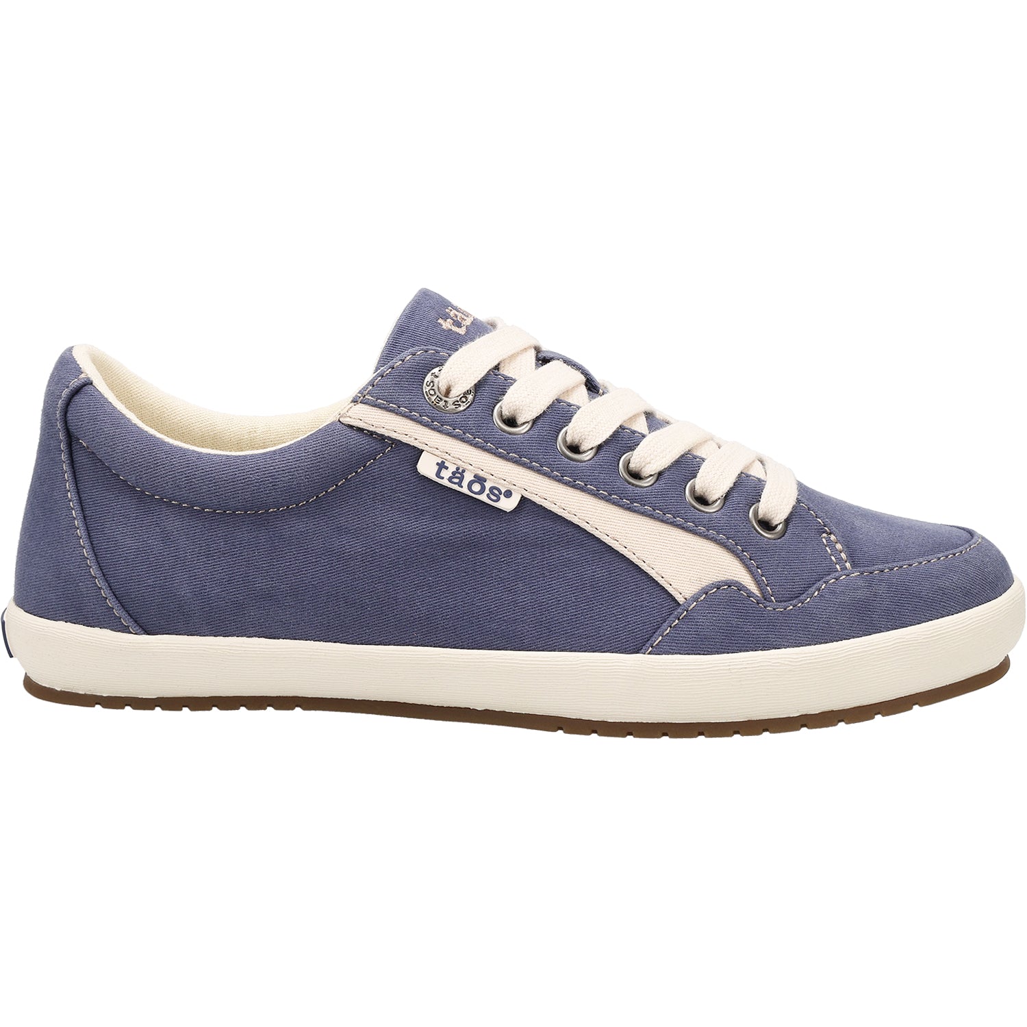 Womens Taos Women's Taos Shooting Star Indigo/Beige Vintage Canvas Indigo/Beige Vintage Canvas