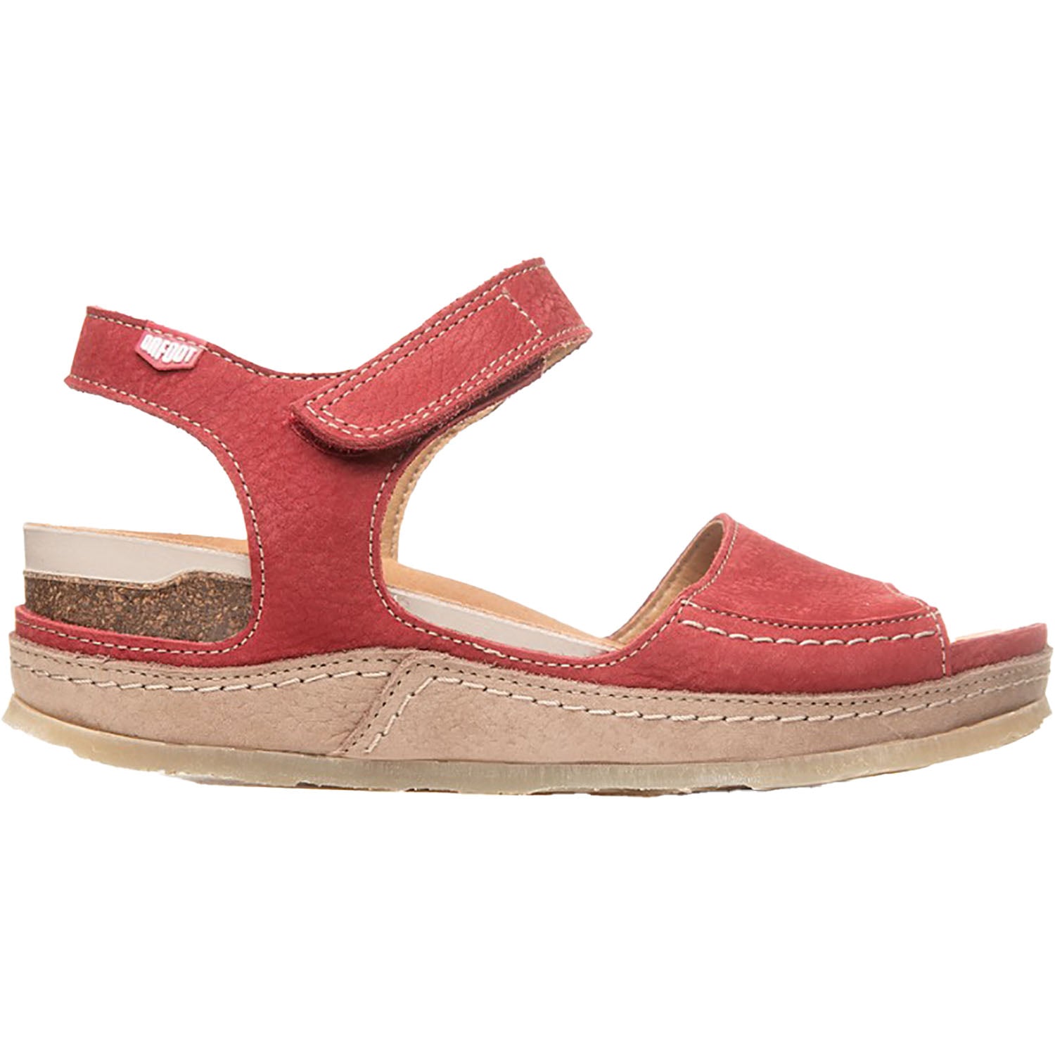 Womens On foot Women's On Foot 240 Vegas Rojo Red Pebble Suede Red