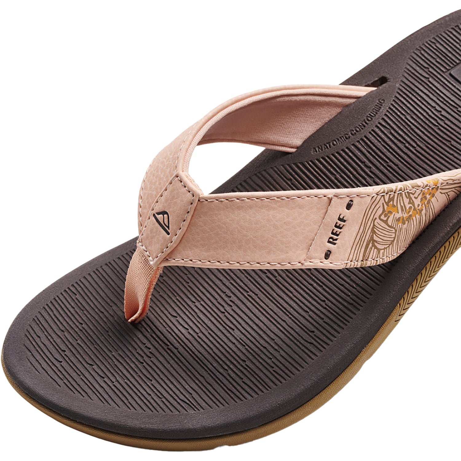 Womens Reef Women's Reef Santa Ana Peach Parfait Synthetic Peach Parfait Synthetic