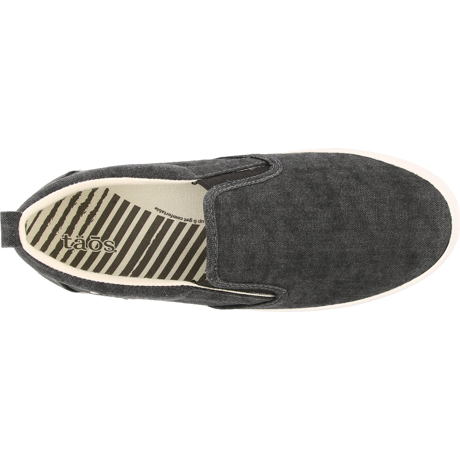 Womens Taos Women's Taos Dandy Charcoal Washed Canvas Charcoal Washed Canvas