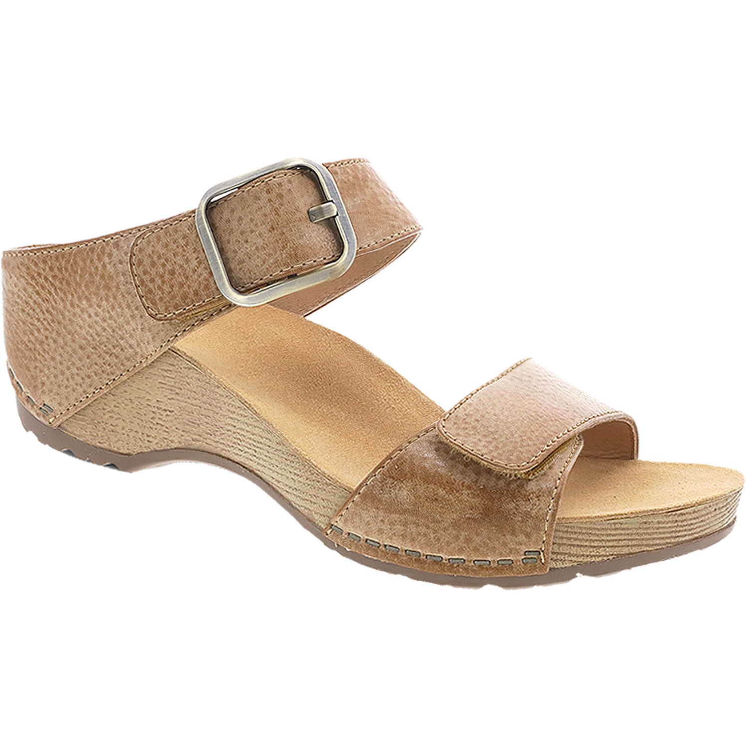 Womens Dansko Women's Dansko Tanya Tan Milled Burnished Leather Tan Milled Burnished Leather