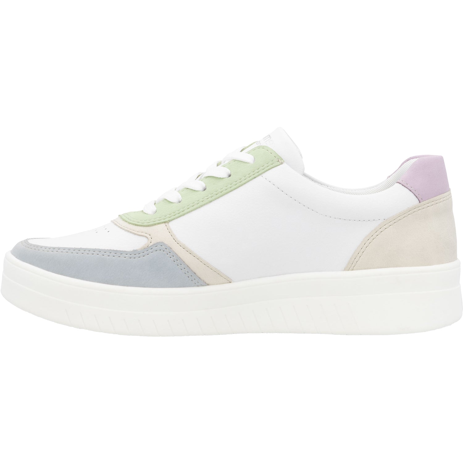 Womens Remonte Women's Remonte D0J01-87 Kendra 01 Blue/Weiss/Cream/Rose Leather Blue/Weiss/Cream/Rose Leather