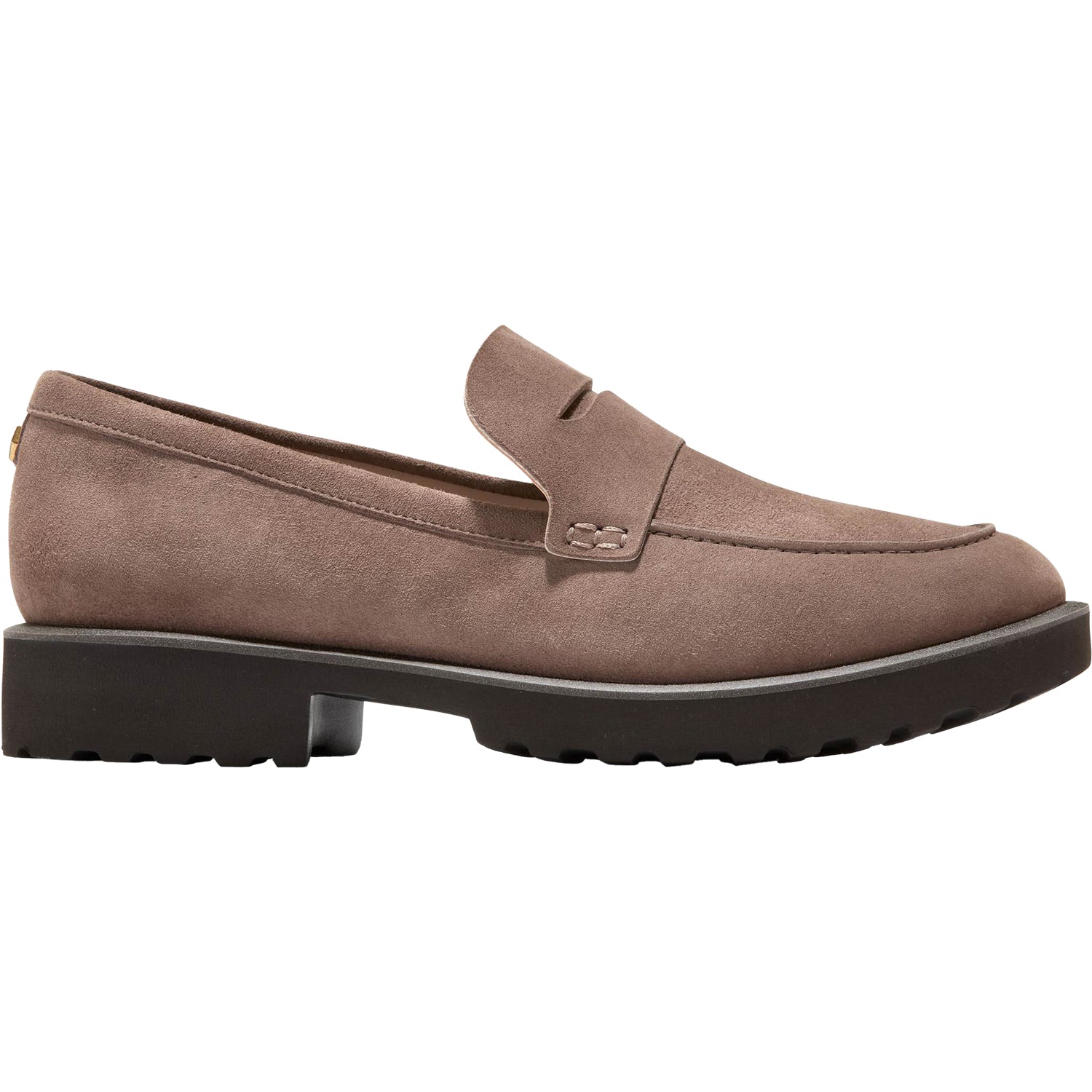 Womens Cole haan Women's Cole Haan Geneva Loafer CH Lava Suede Lava Suede