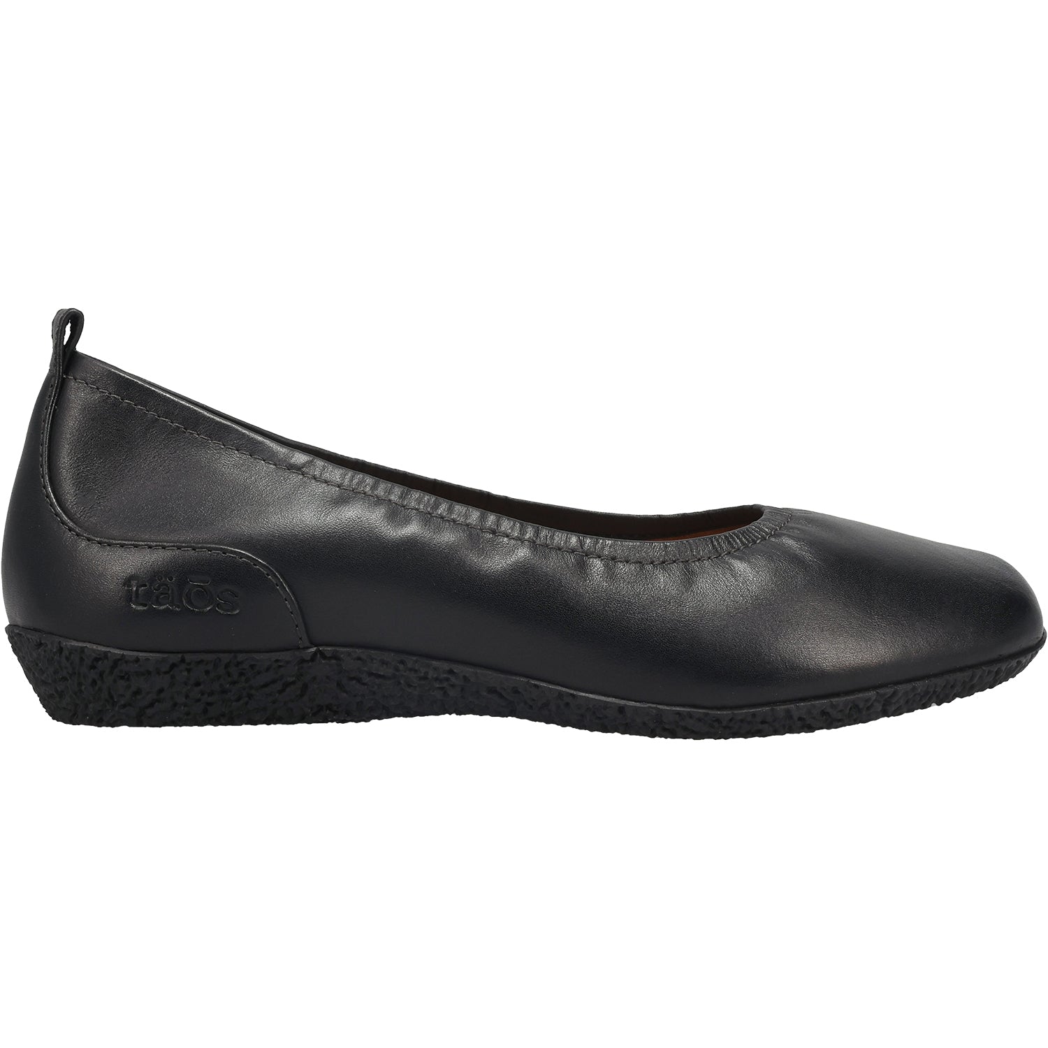 Womens Taos Women's Taos Chit Chat Black Leather Black